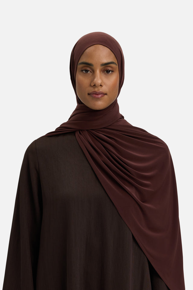 Premium Jersey Scarf | Dark Cherry