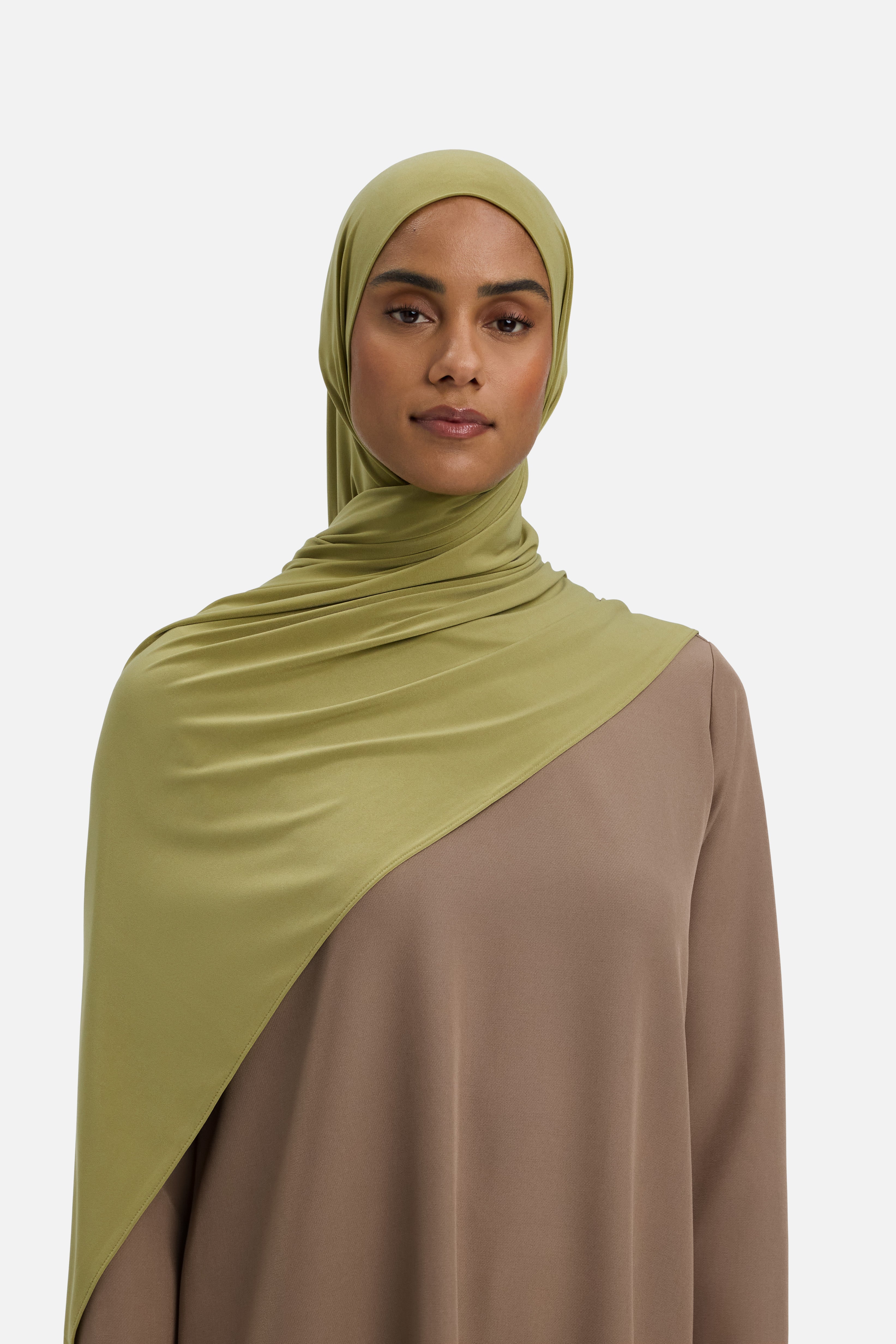 Premium Jersey Scarf | Ground Basil