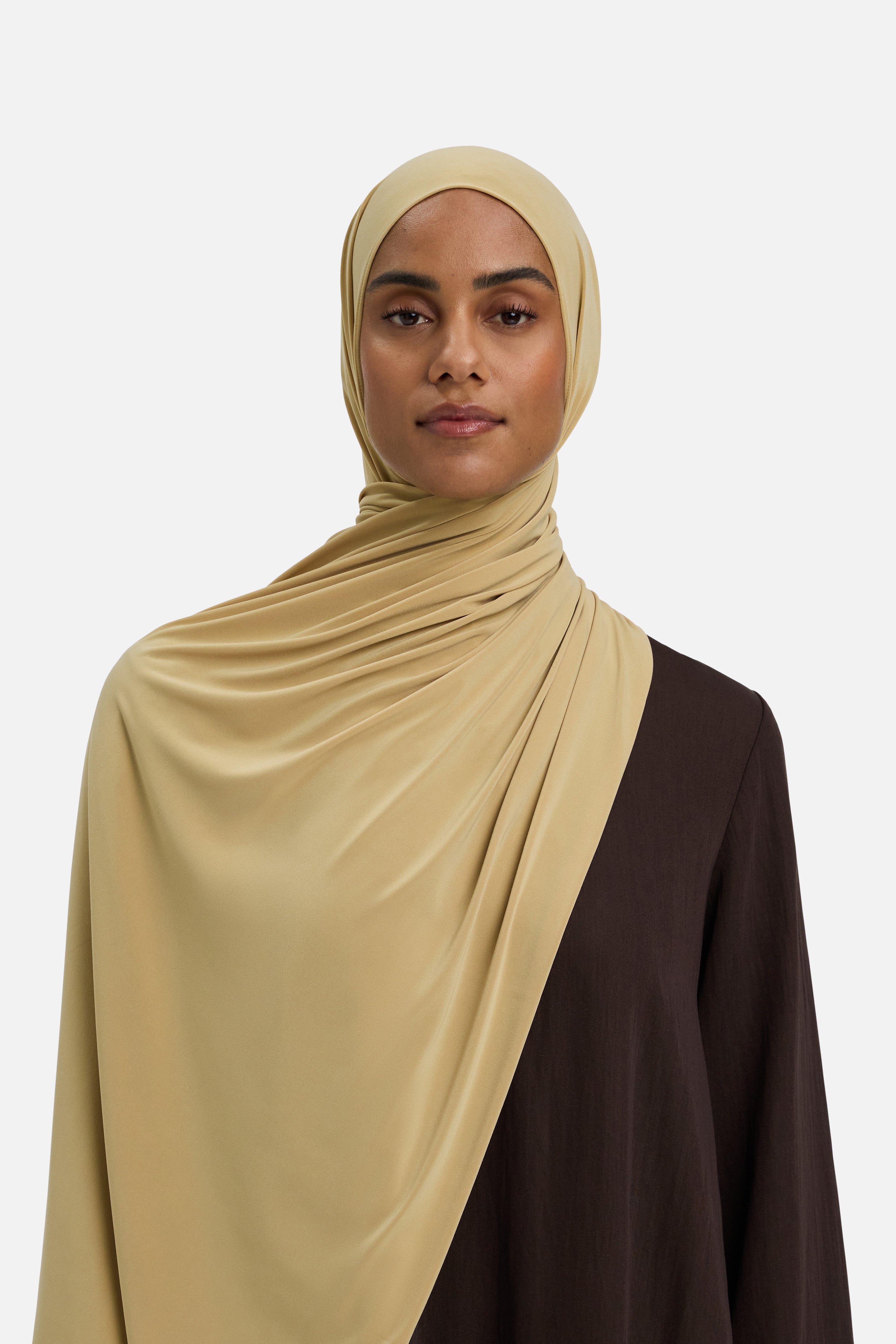 Premium Jersey Scarf | Light Chai
