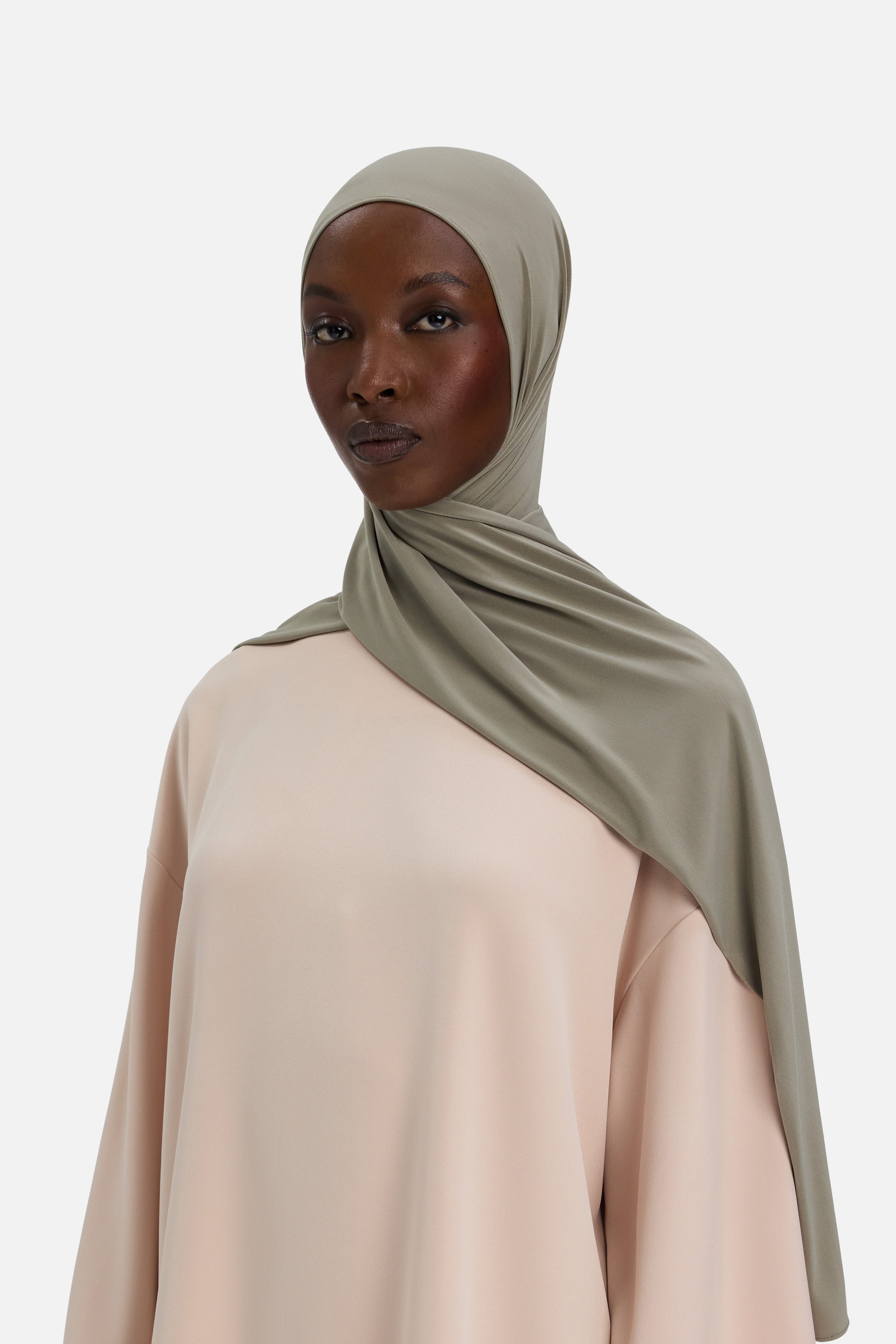 Premium Jersey Scarf | Light Wood