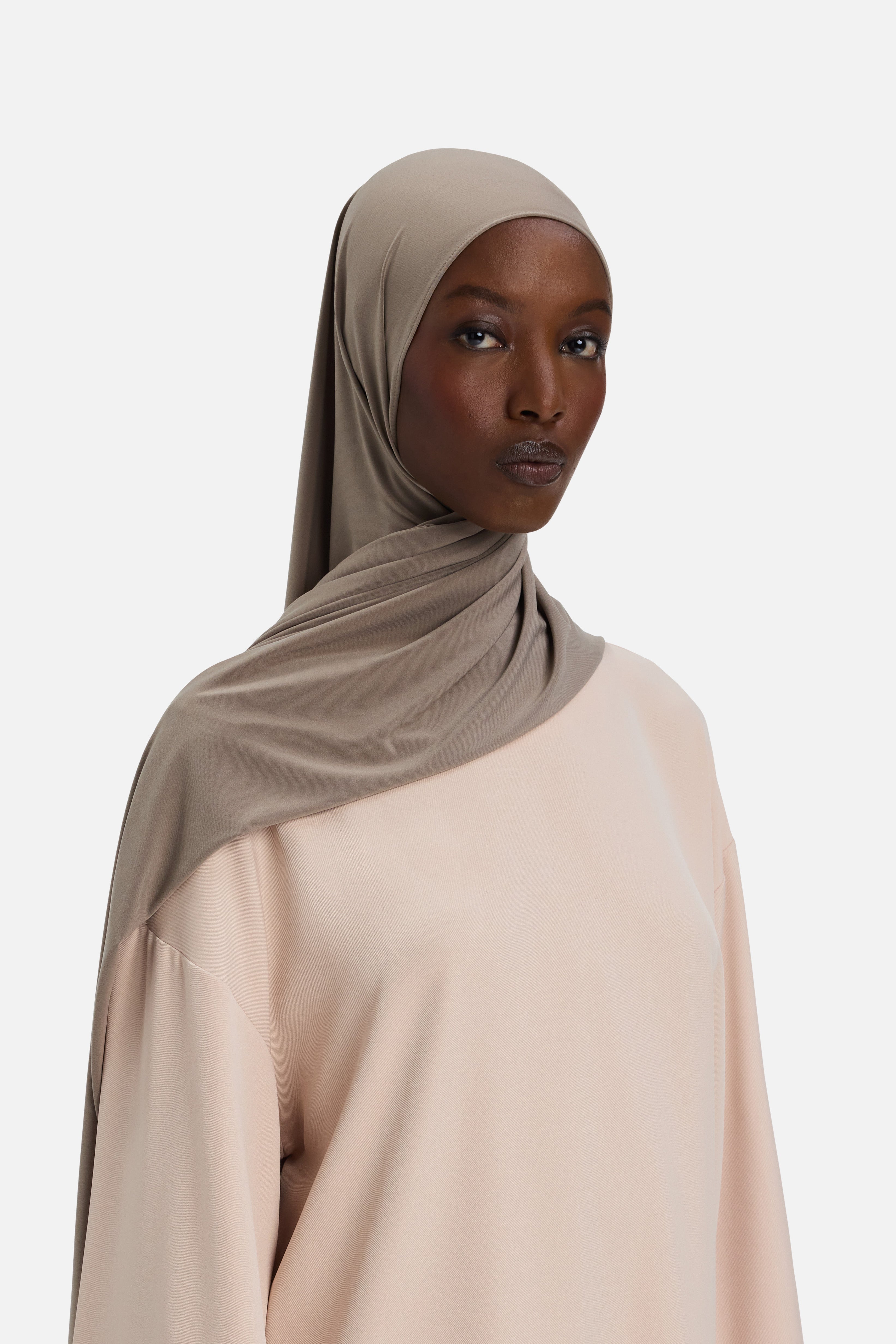 Premium Jersey Scarf | Milky Cacao