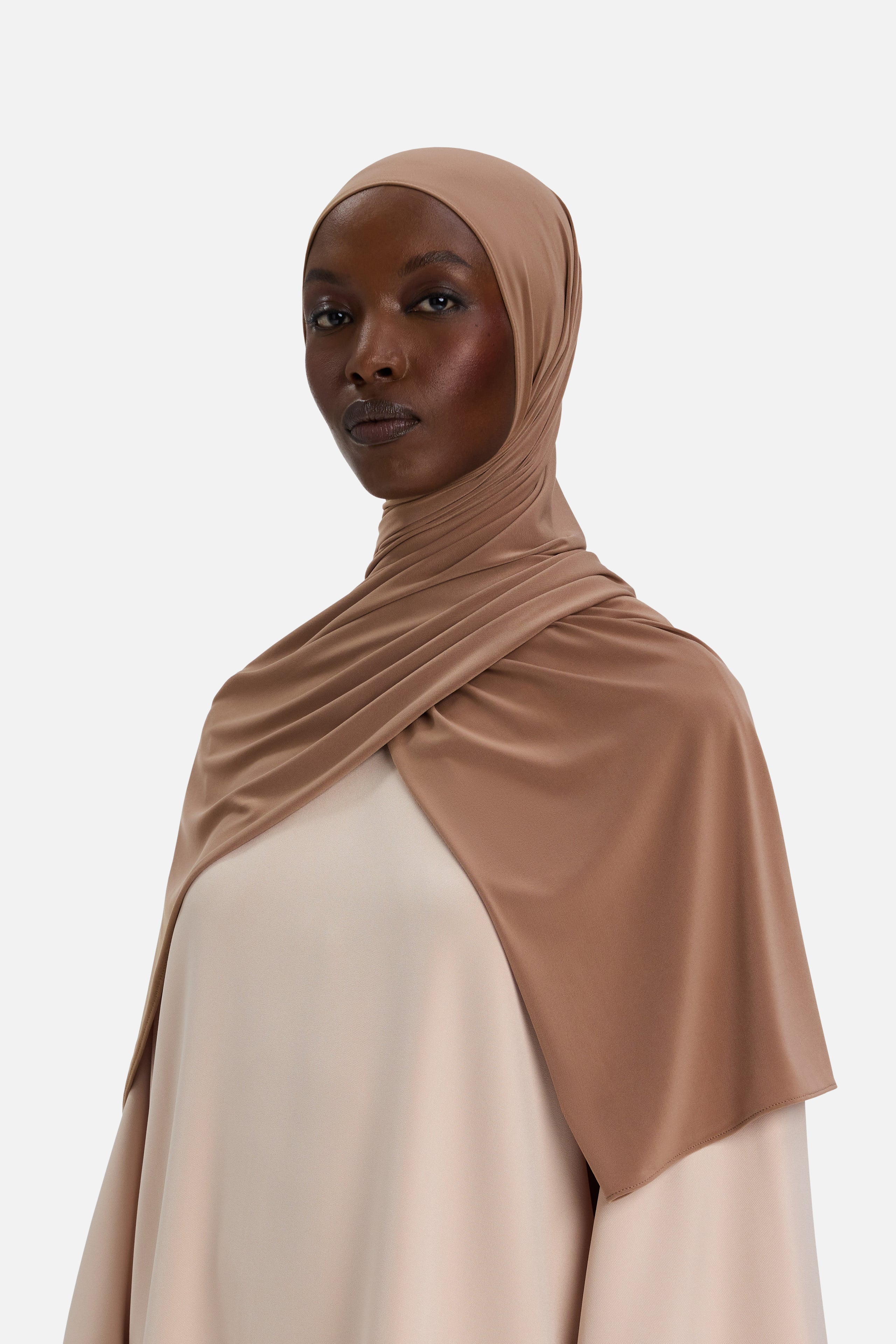 Premium Jersey Scarf | Pecan