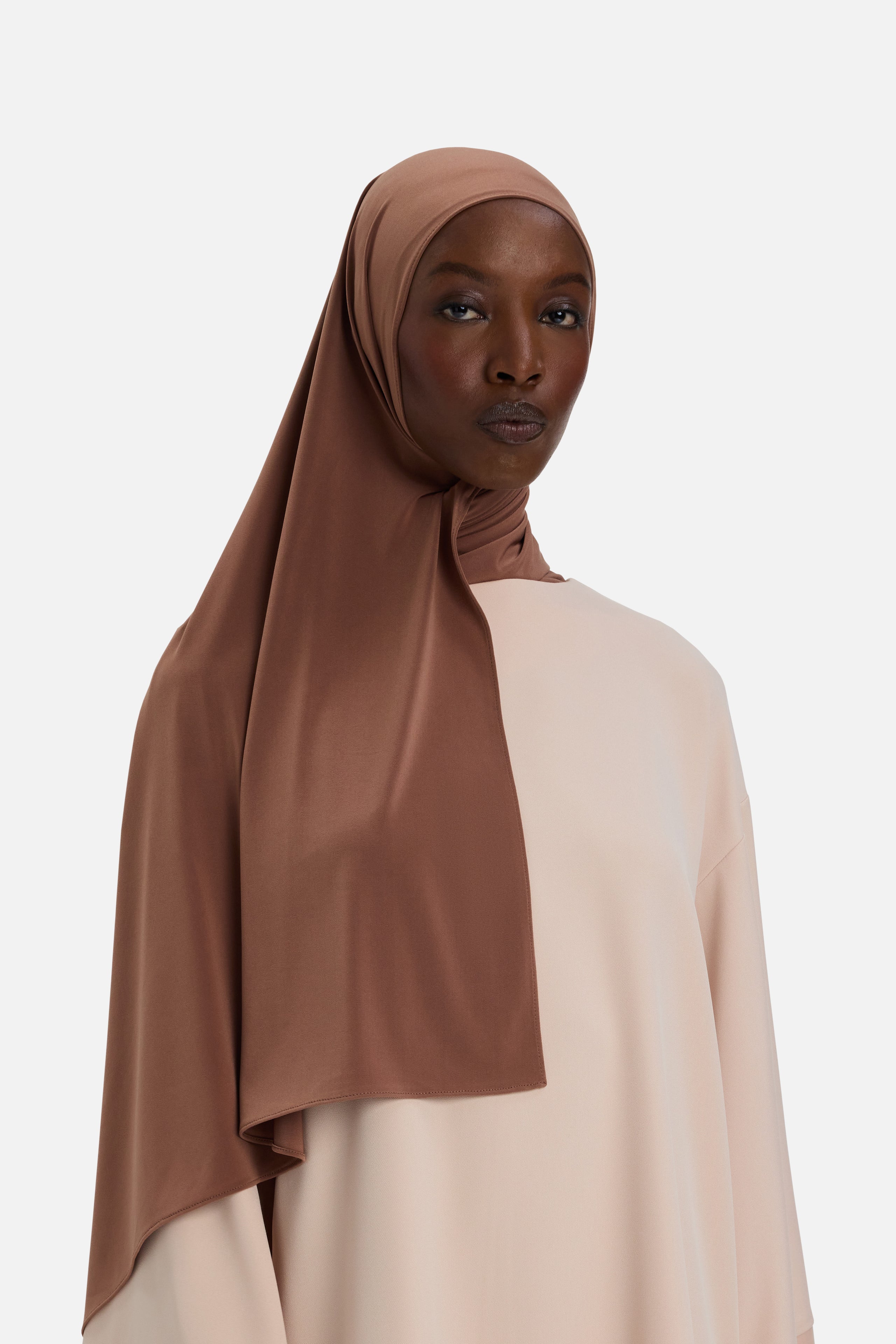 Premium Jersey Scarf | Roasted Walnut