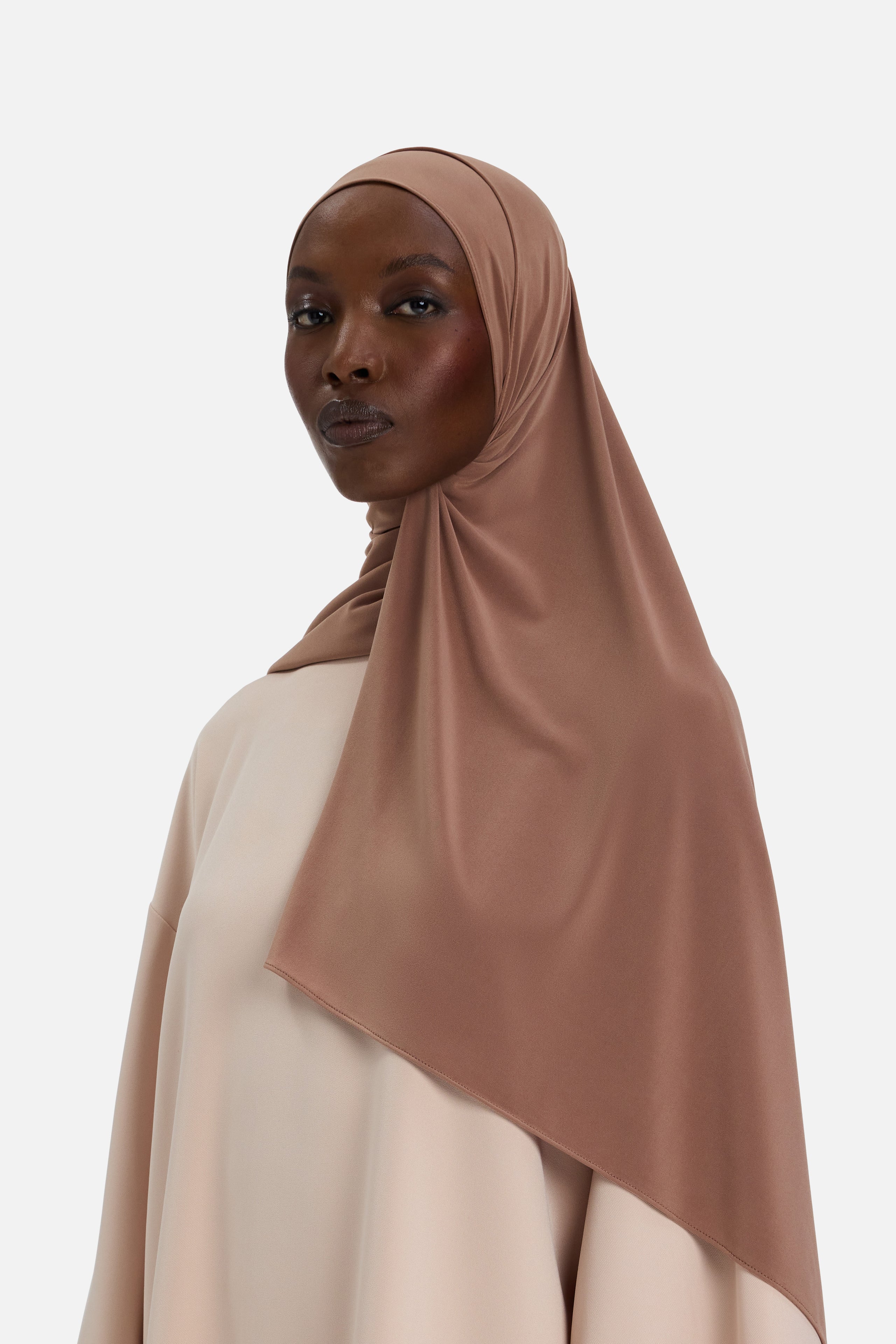 Premium Jersey Scarf | Soft Bordeaux