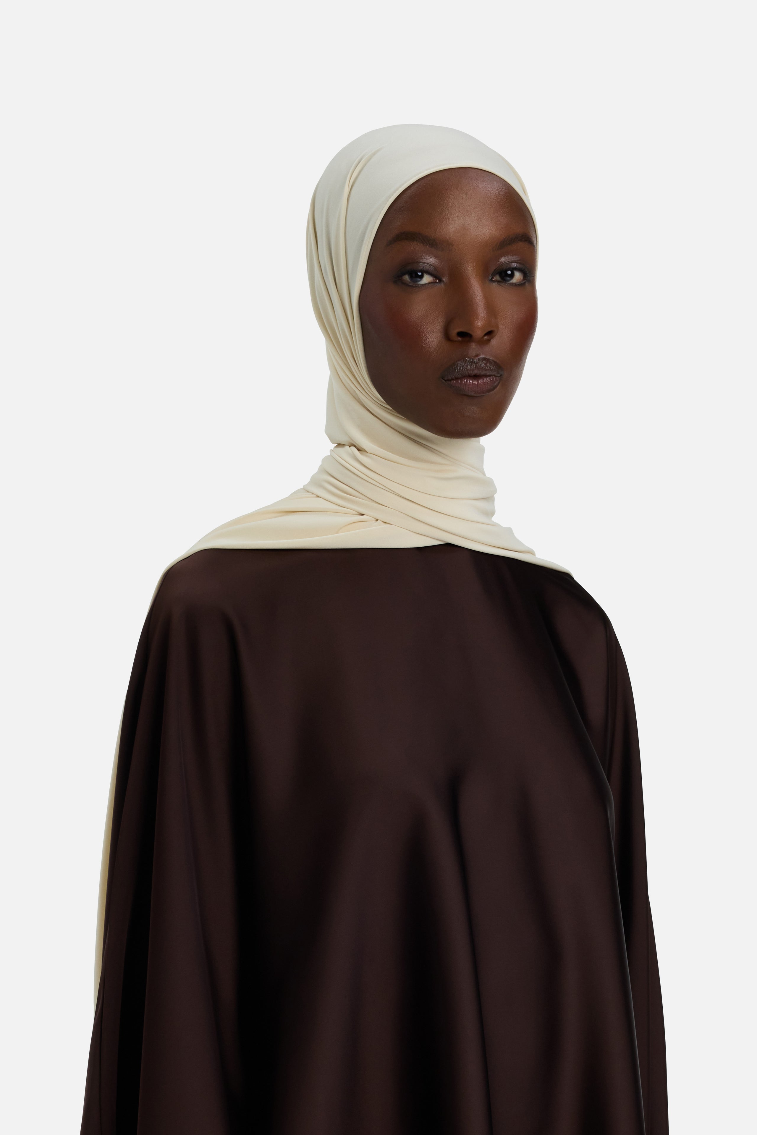 Premium Jersey Scarf | Vanilla Dust