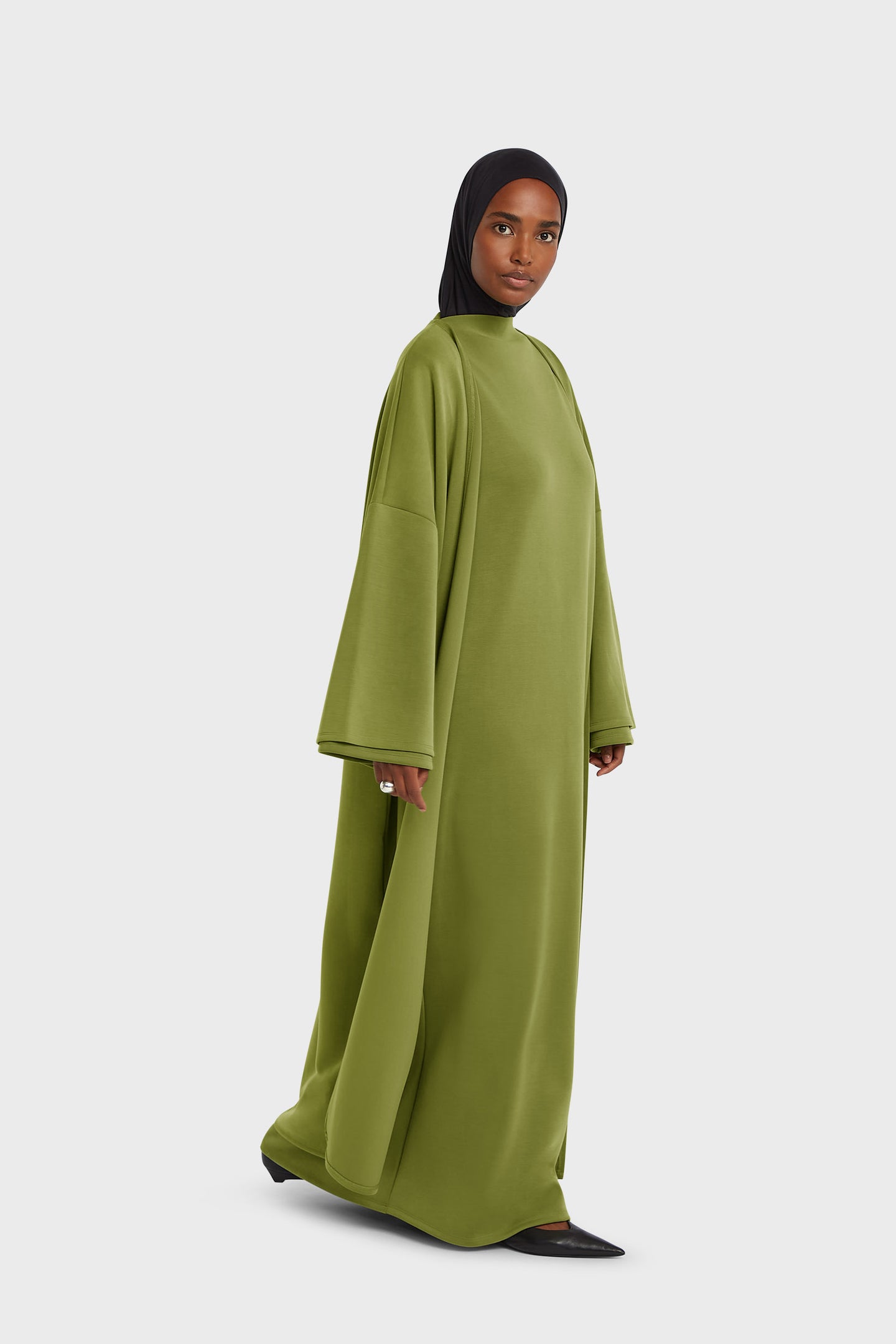 Rayon Abaya | Leaf