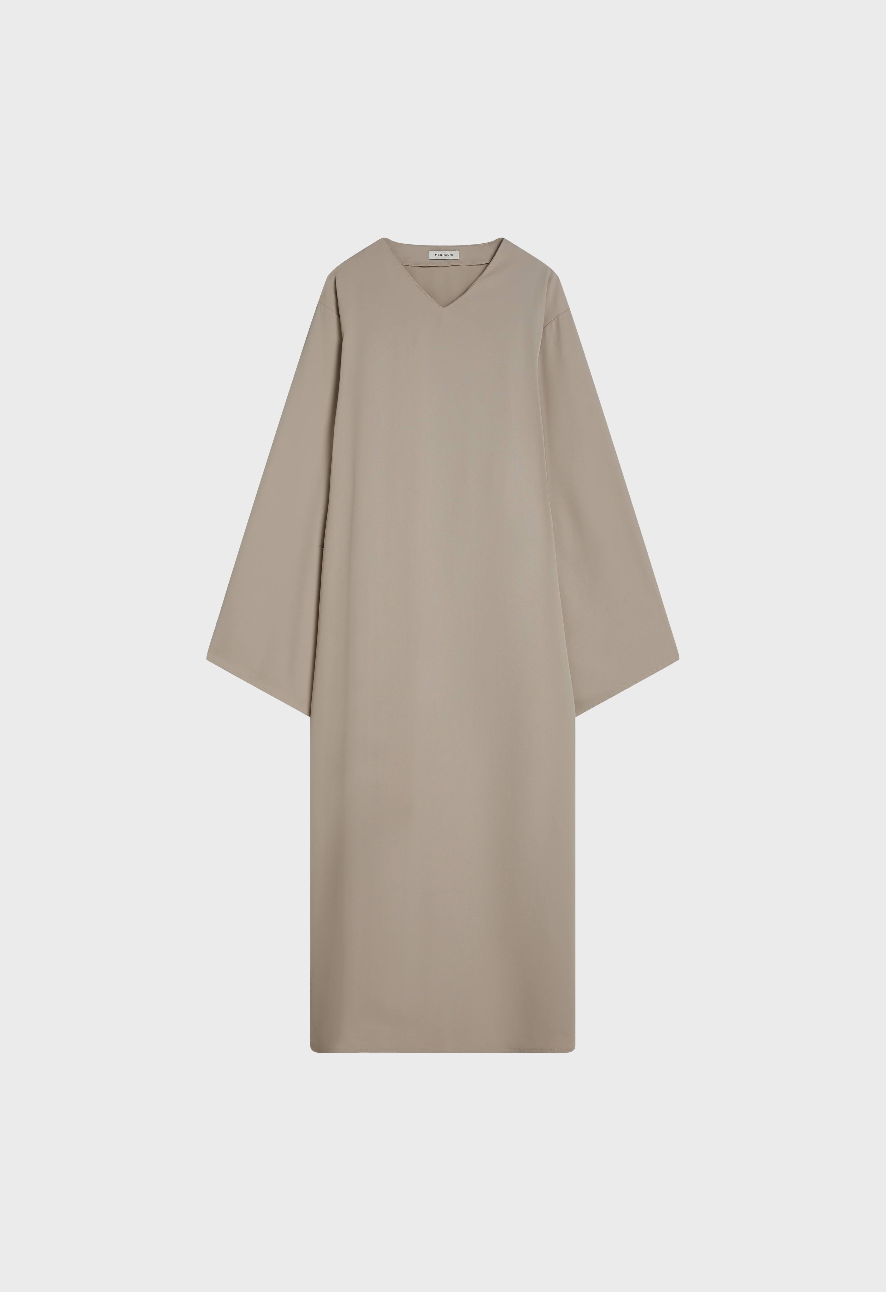 Roll Up  Kaftan Dress | Cashmere