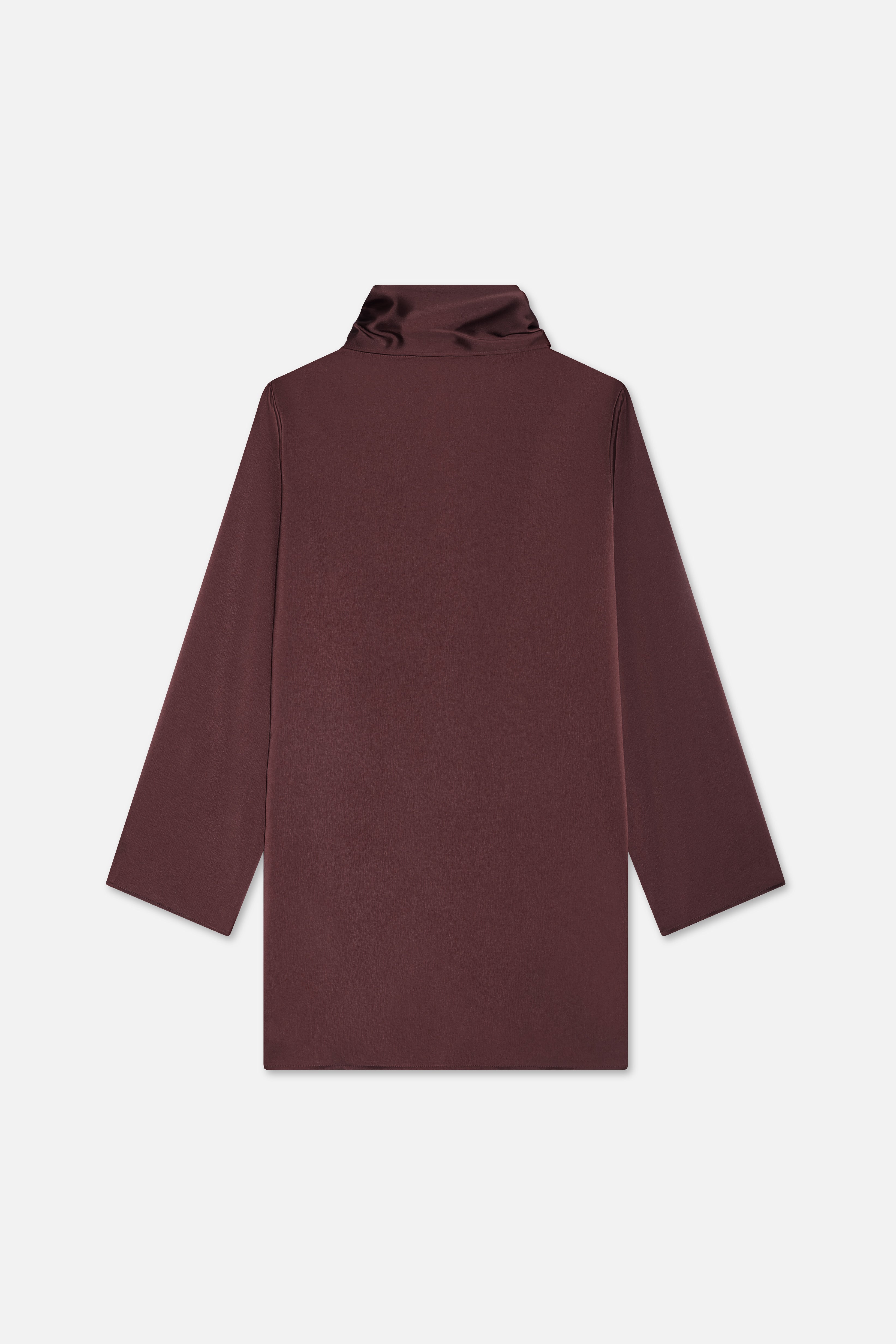 Shawl Shirt | Dark Cherry