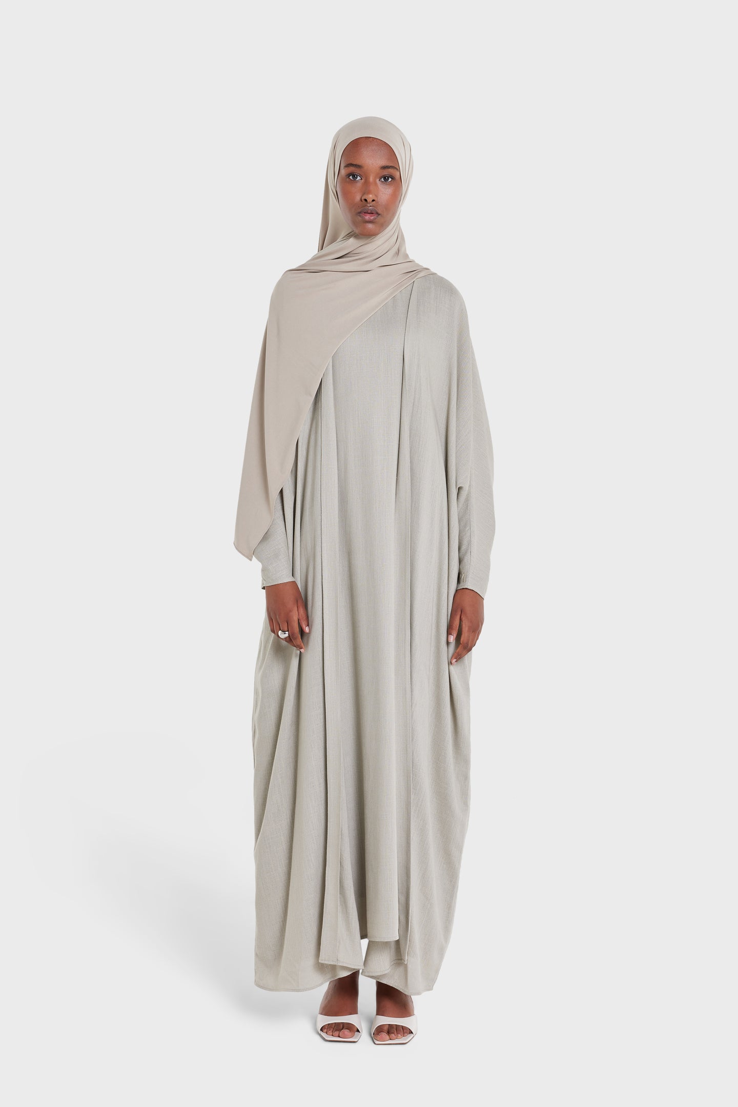 Batsleeve Abaya | Light Sage