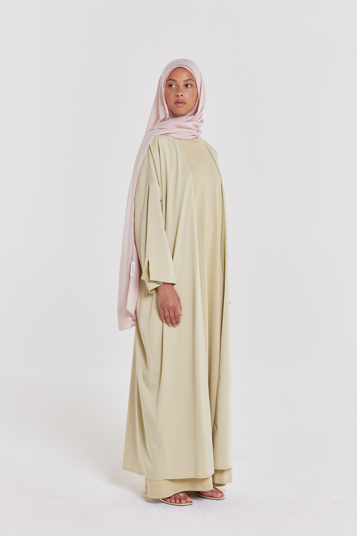 Summer Abaya | Soft Khaki