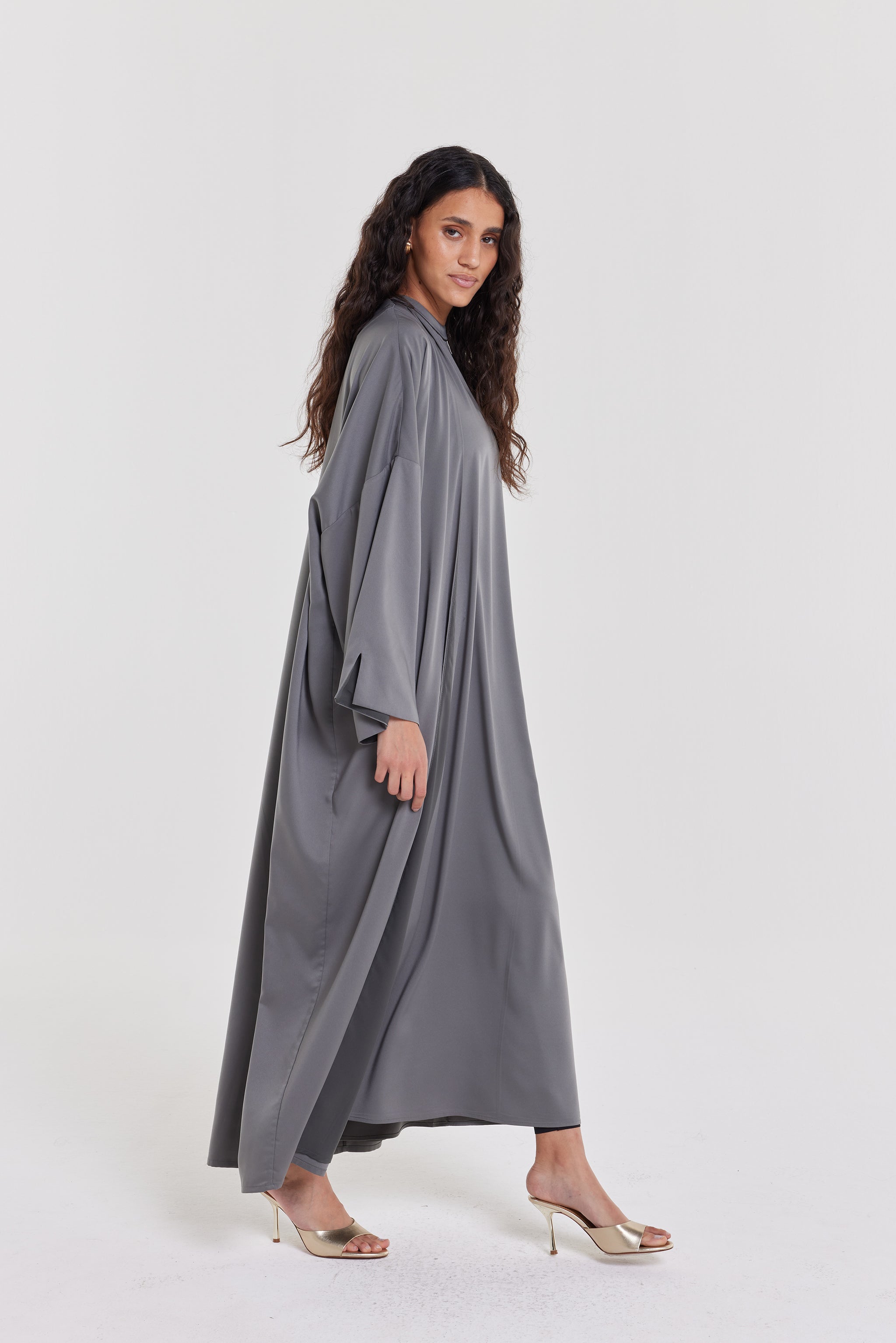 Summer Abaya | Dark Grey