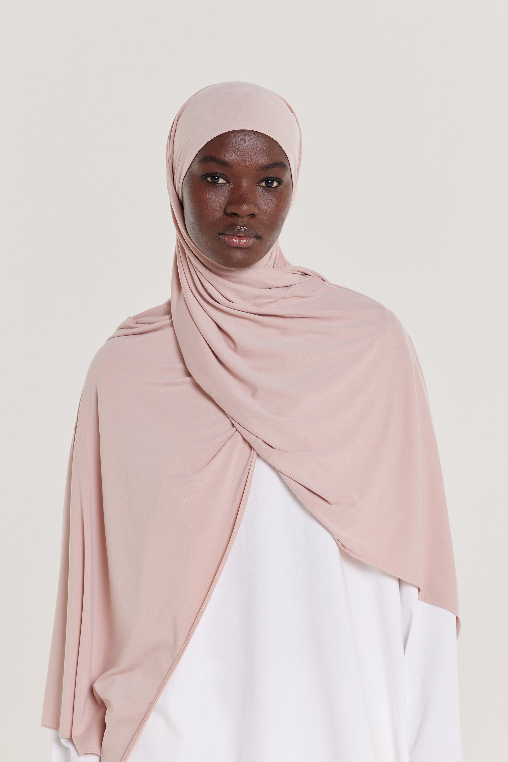 Breathable Jersey Scarf | Ash Rose