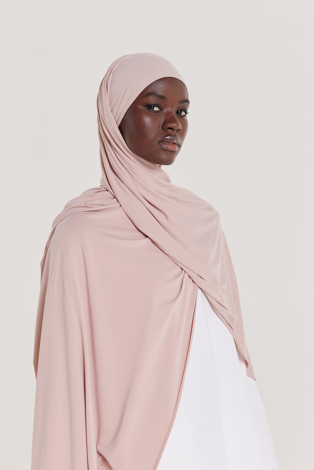 Breathable Jersey Scarf | Ash Rose