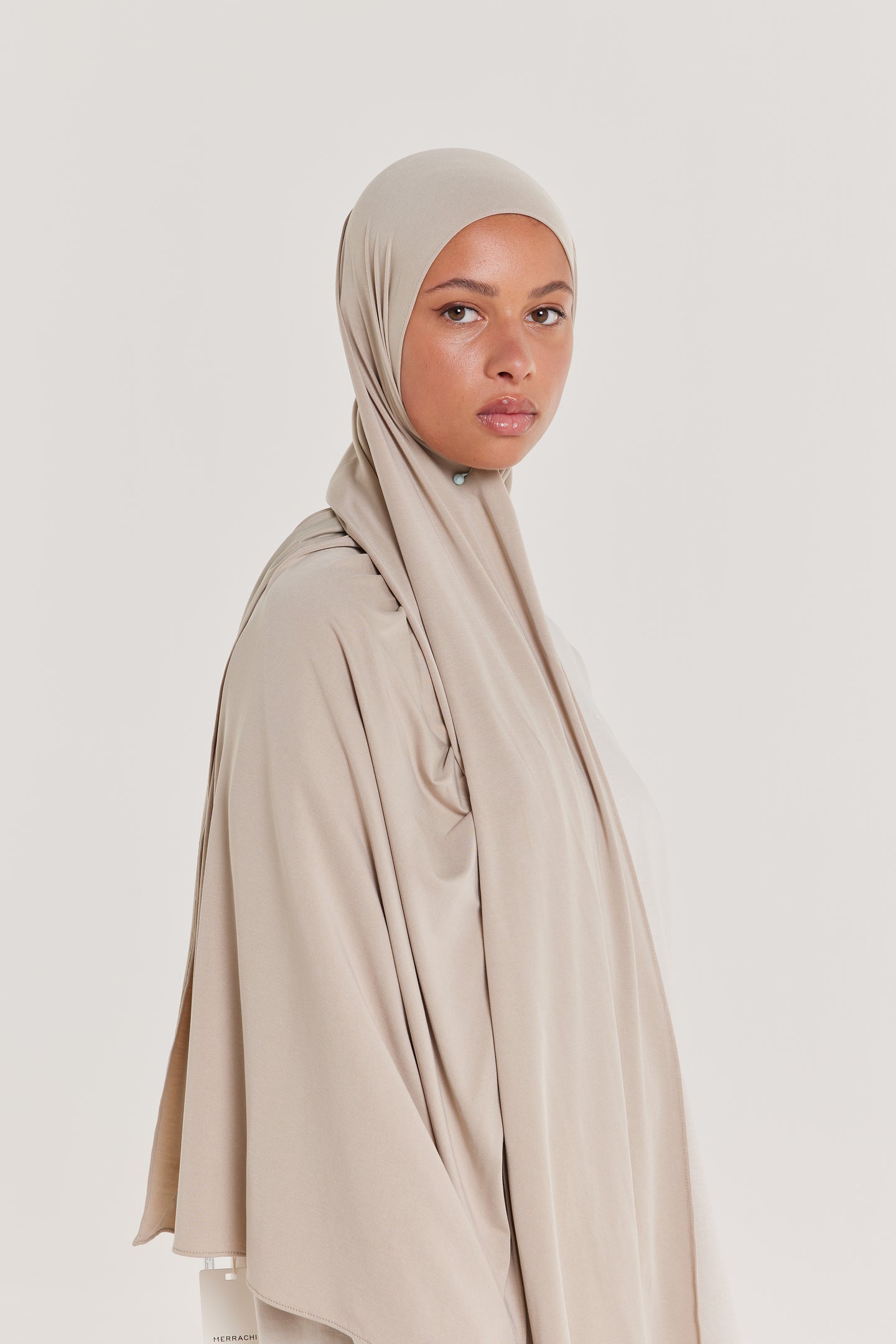 Breathable Jersey Scarf | Cashmere