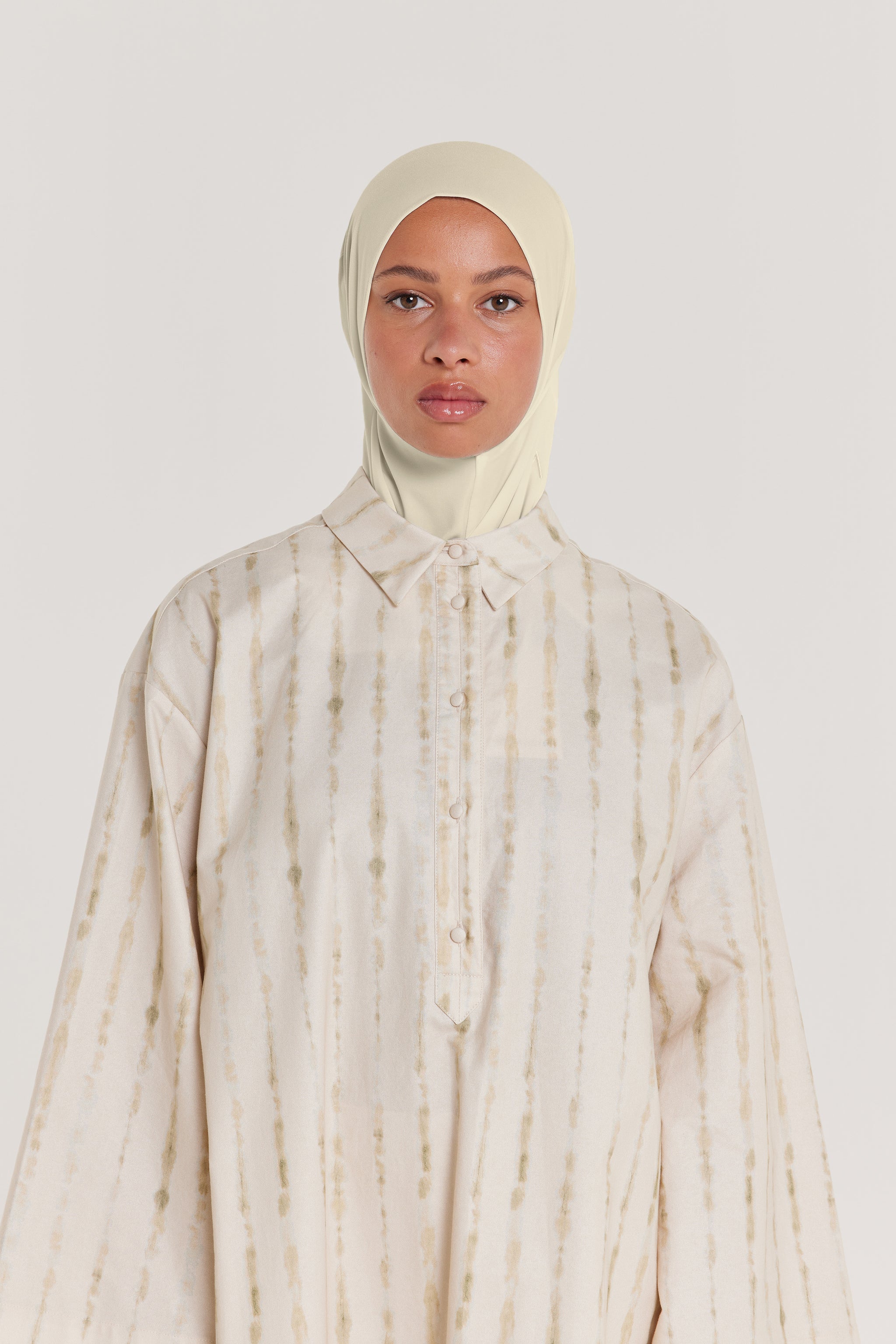 Premium Jersey Hijab | Creme Brulee