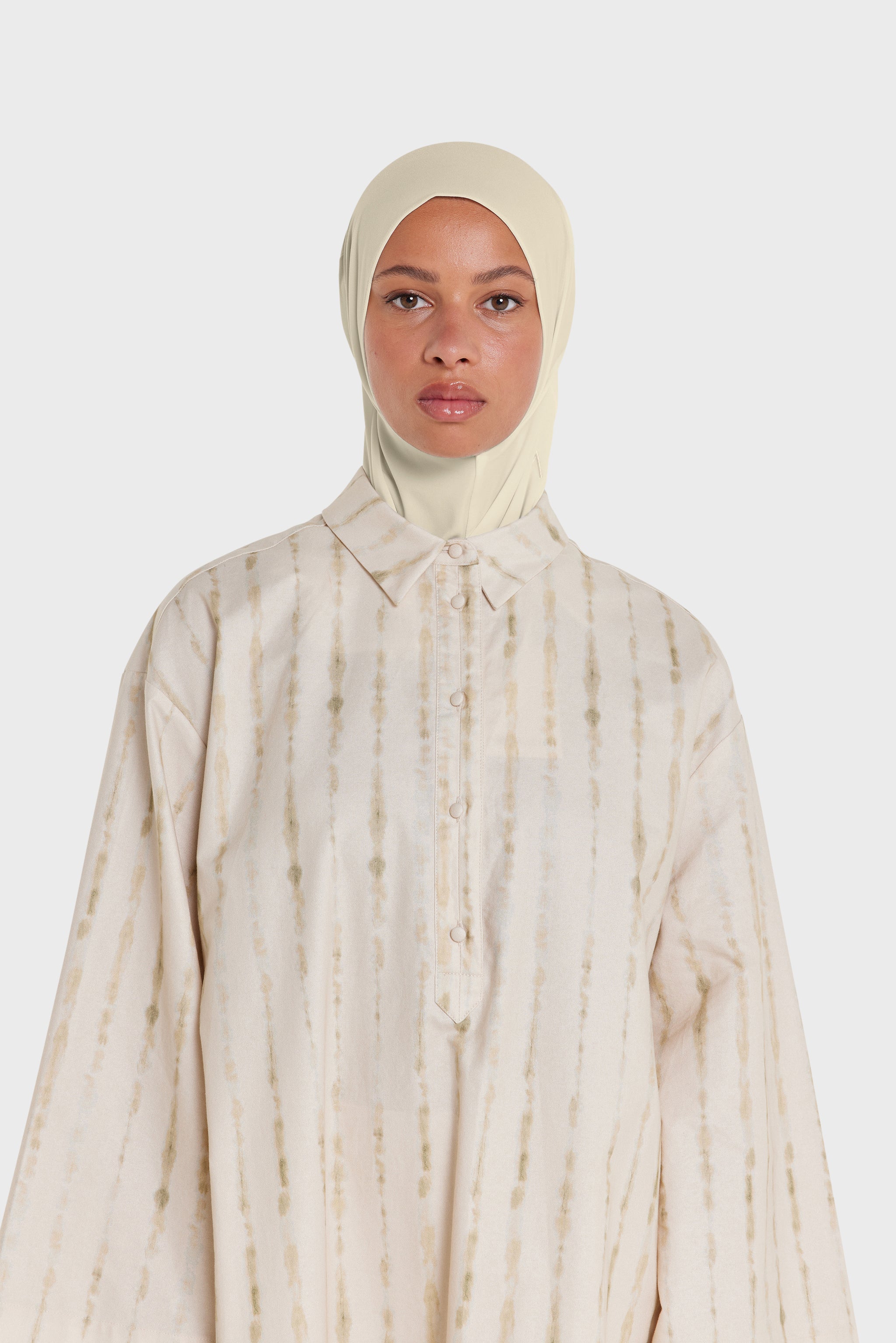 Premium Jersey Hijab | Creme Brulee