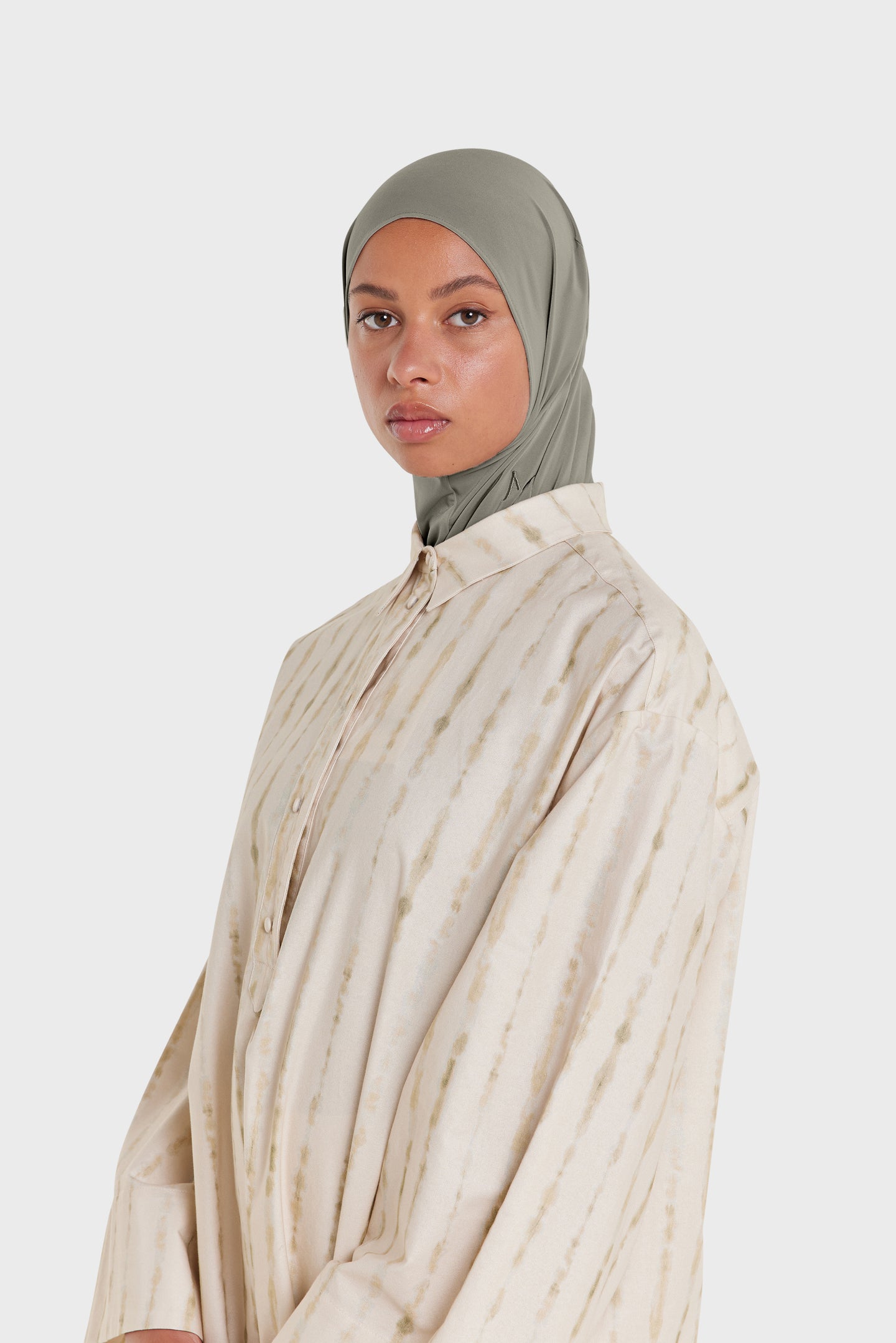 Premium Jersey Hijab | Dark Taupe