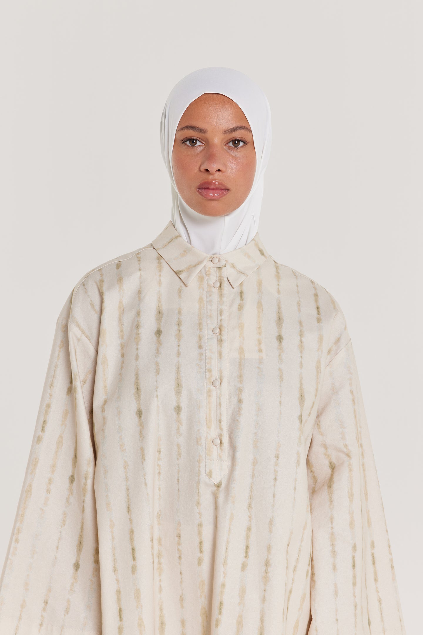 Premium Jersey Hijab | White Cream