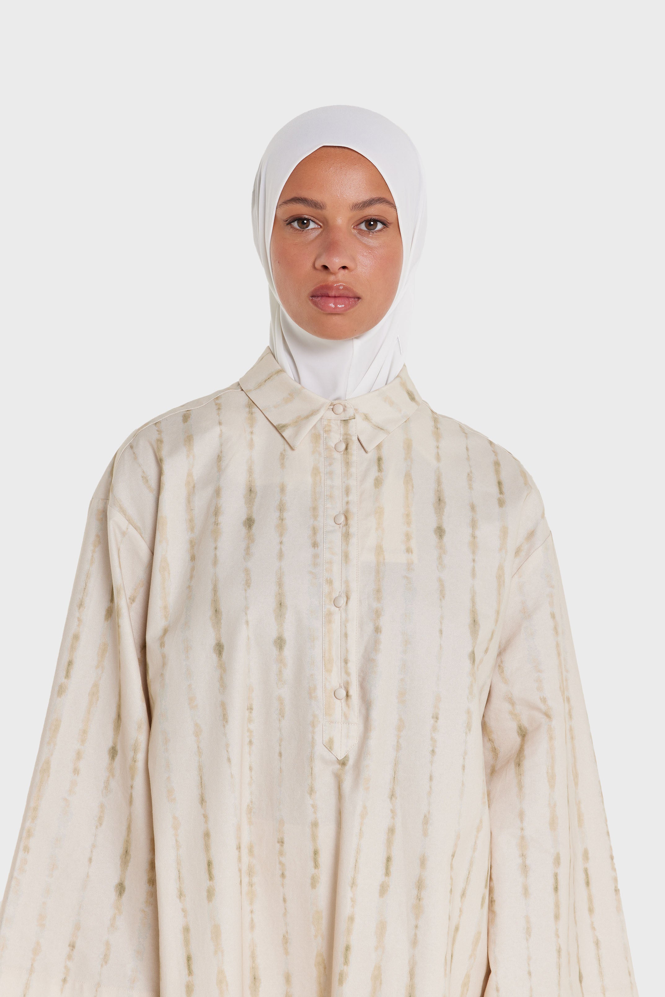 Premium Jersey Hijab | White Cream