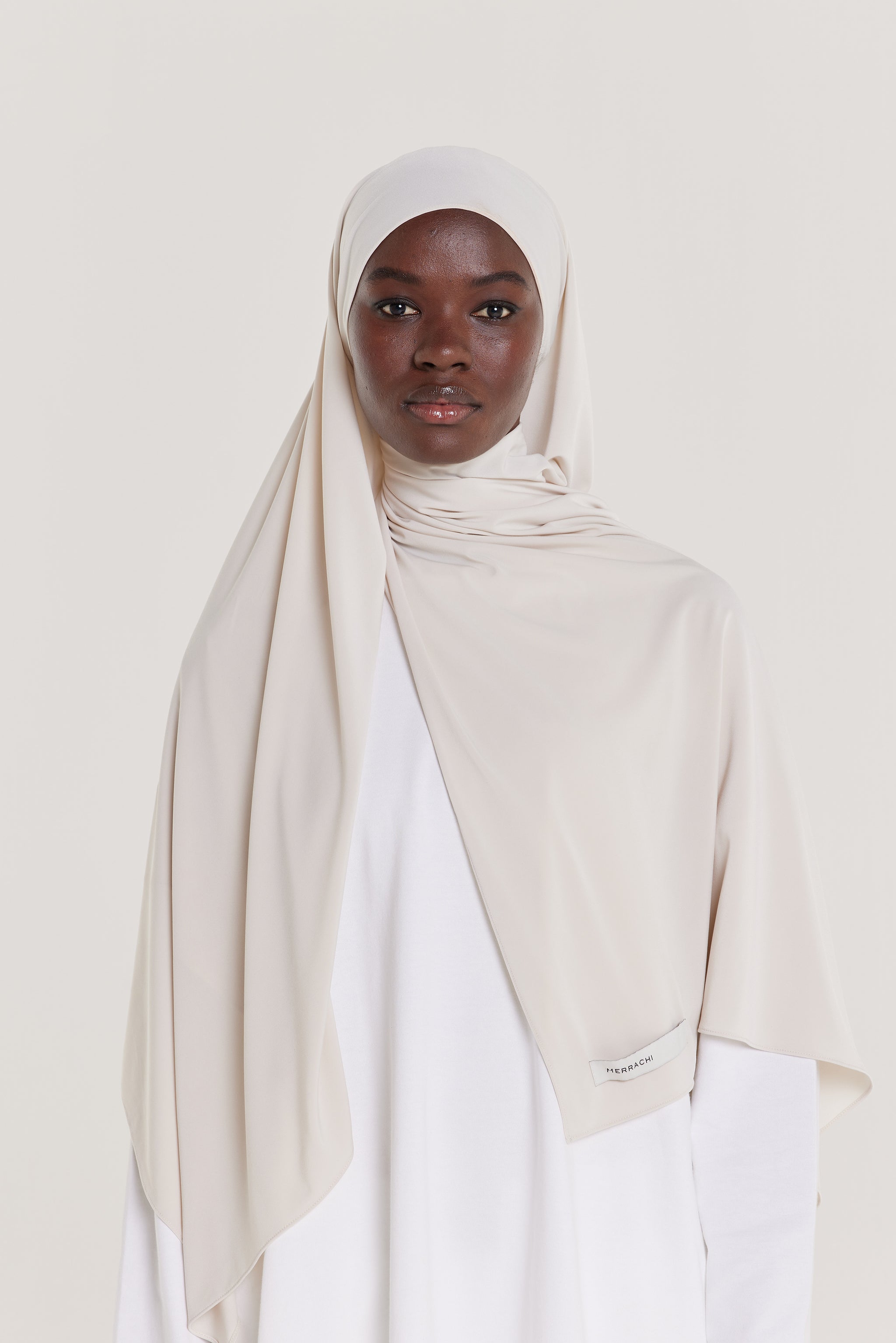 Premium Jersey Scarf | Moon Grey