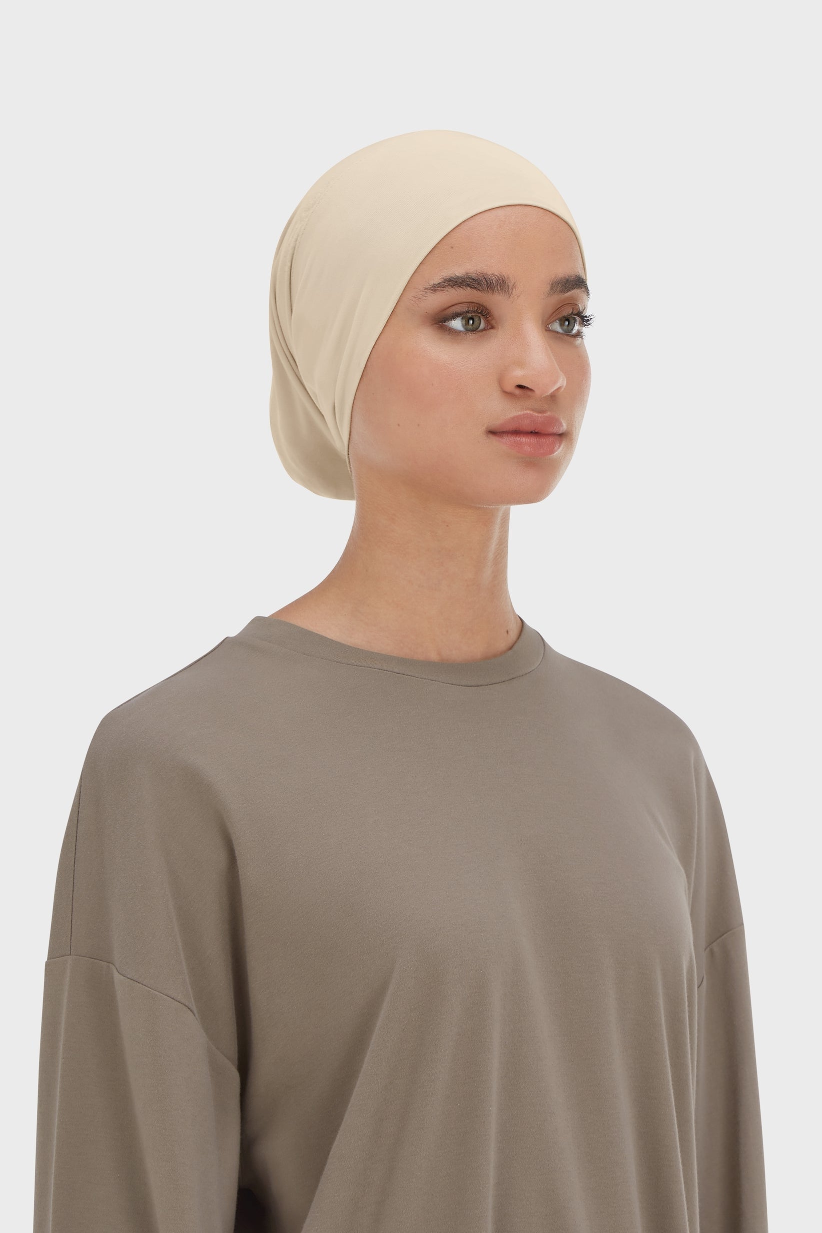 Bamboo Tube Underscarf | Warm Butter