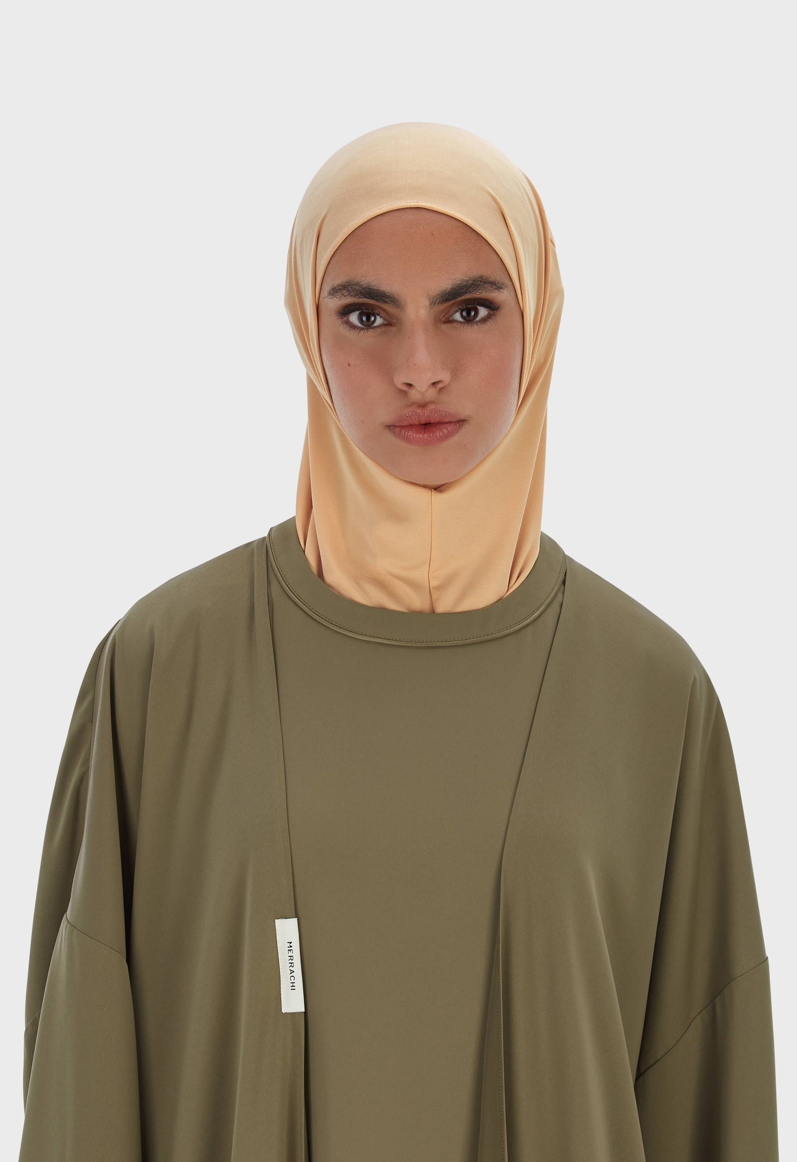 Breathable Hijab | Beige Rose