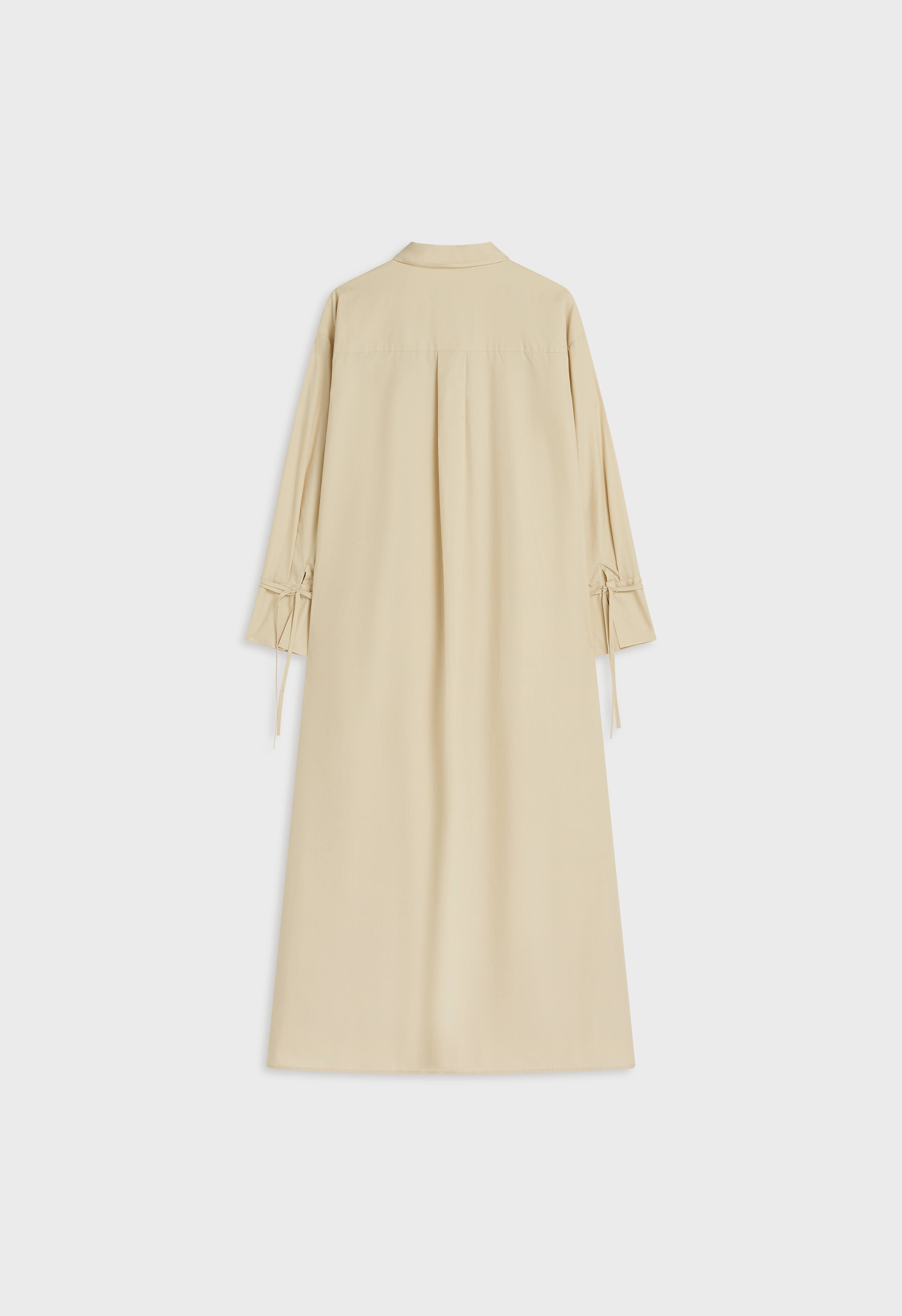 Poplin Dress | Brown Rice