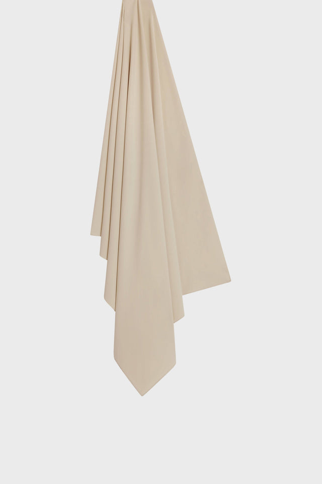 Premium Jersey Scarf | Almond
