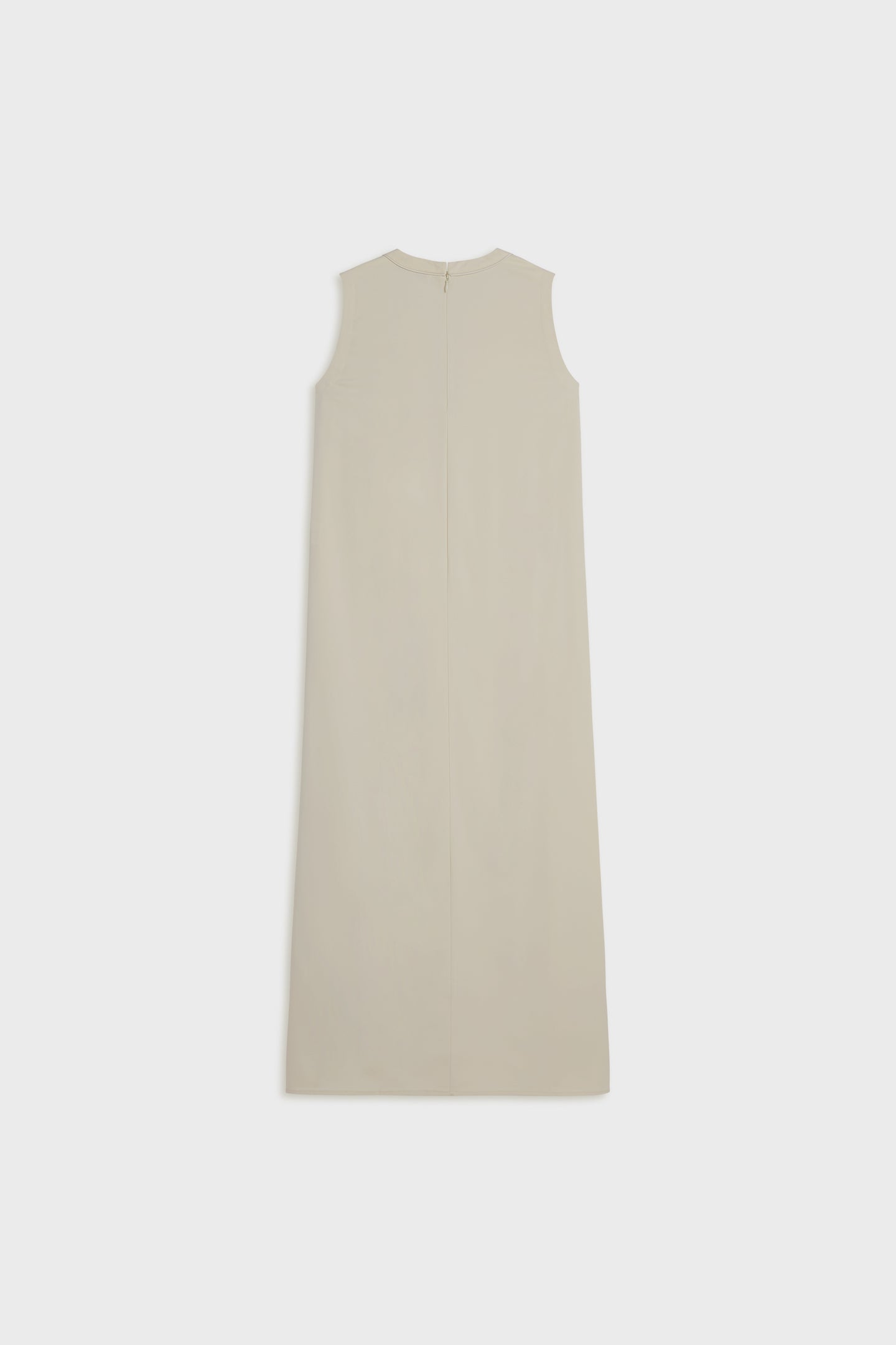 Sleeveless Woven Dress Short | Moss Gray