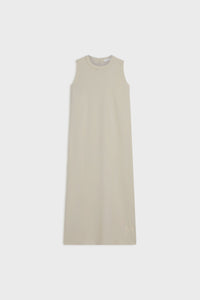 Sleeveless Woven Dress Regular | Moss Gray