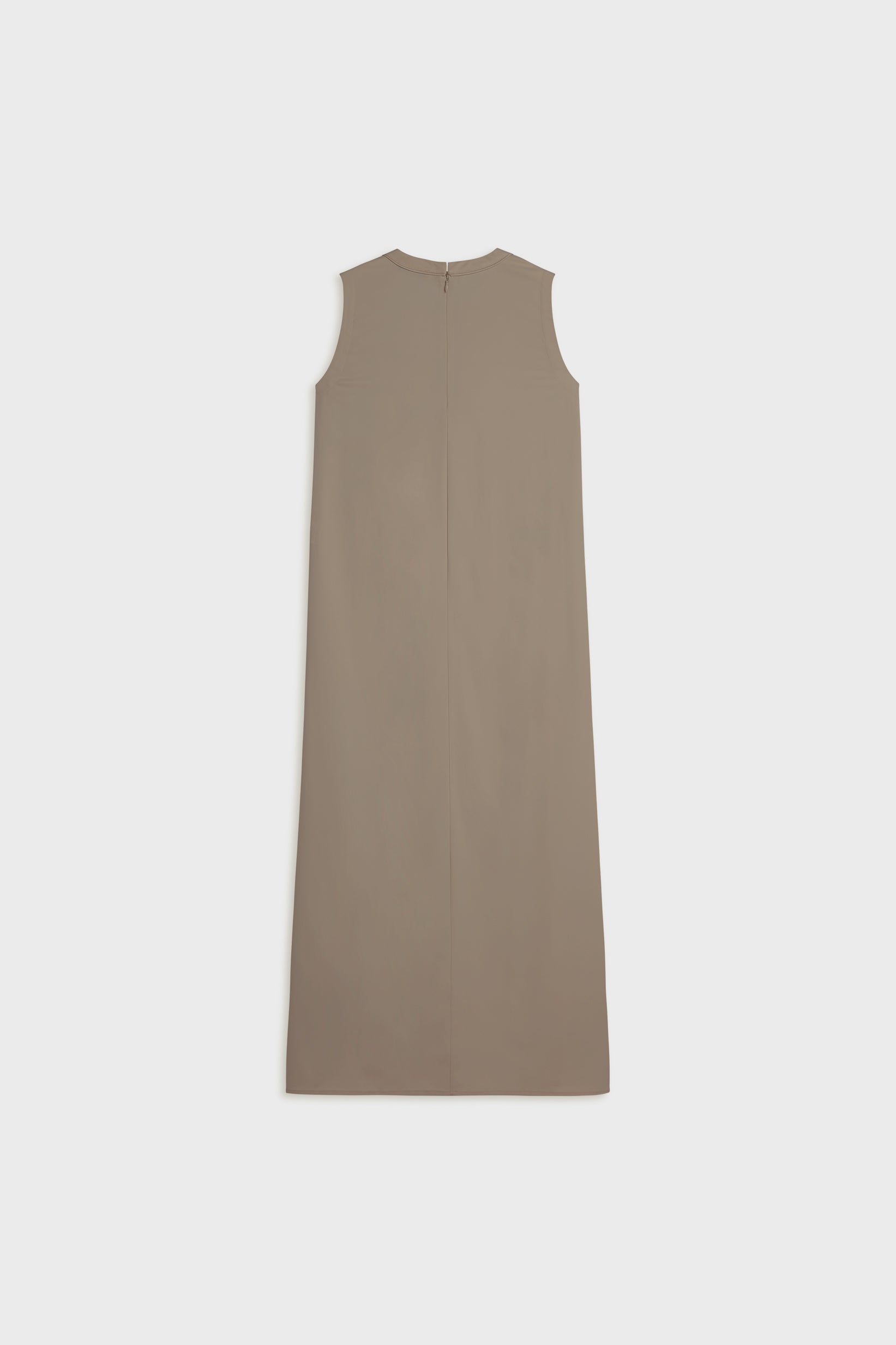 Sleeveless Woven Dress Short | Taupe