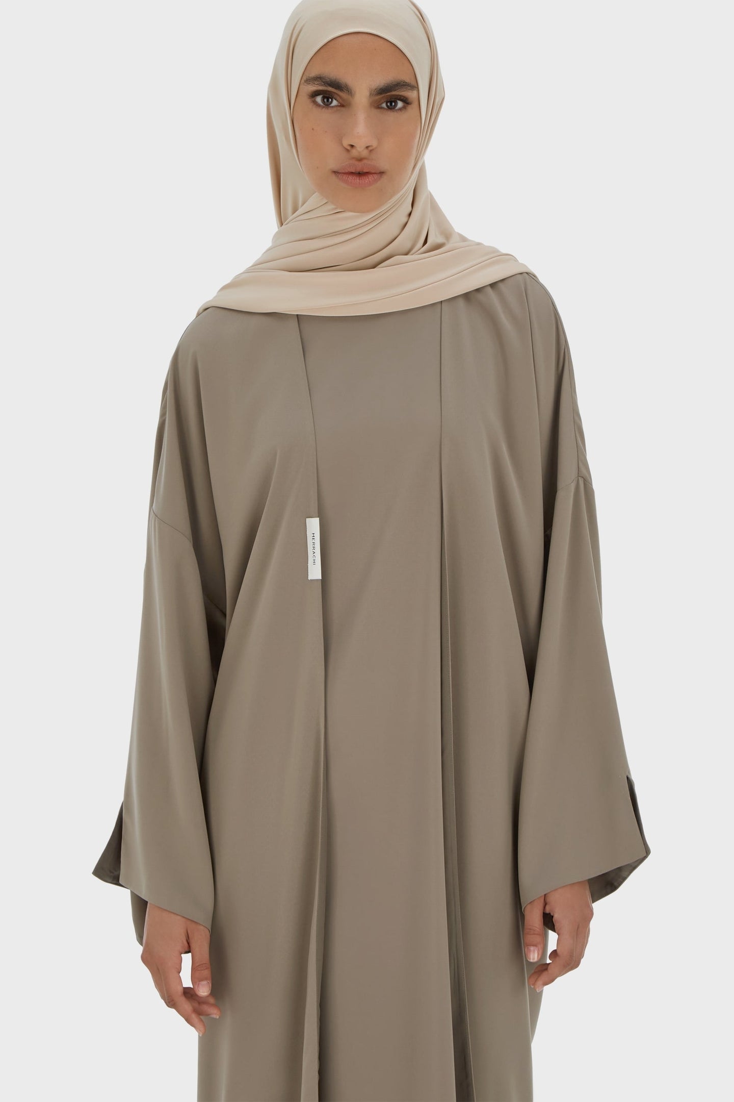 Sleeveless Woven Dress Regular | Taupe