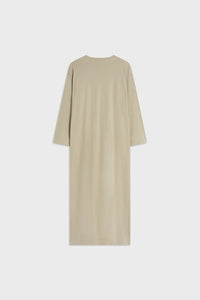 Summer Jersey Kaftan Dress | Moss Gray