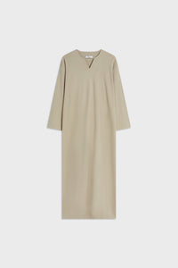 Summer Jersey Kaftan Dress | Moss Gray