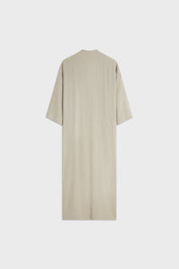 Summer Stripe Abaya | Moss Gray