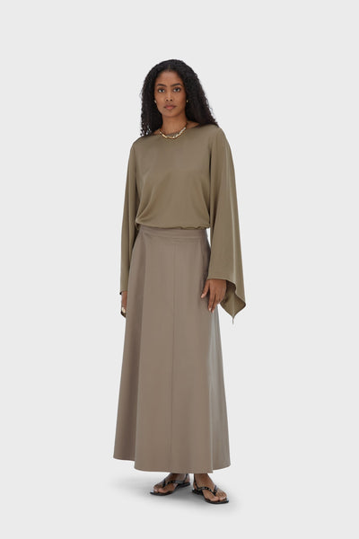 新品　BRIEFING WS SUMMER BASIC SKIRT ベージュS OCEANA Skirt Beige – A L E X A N D R A