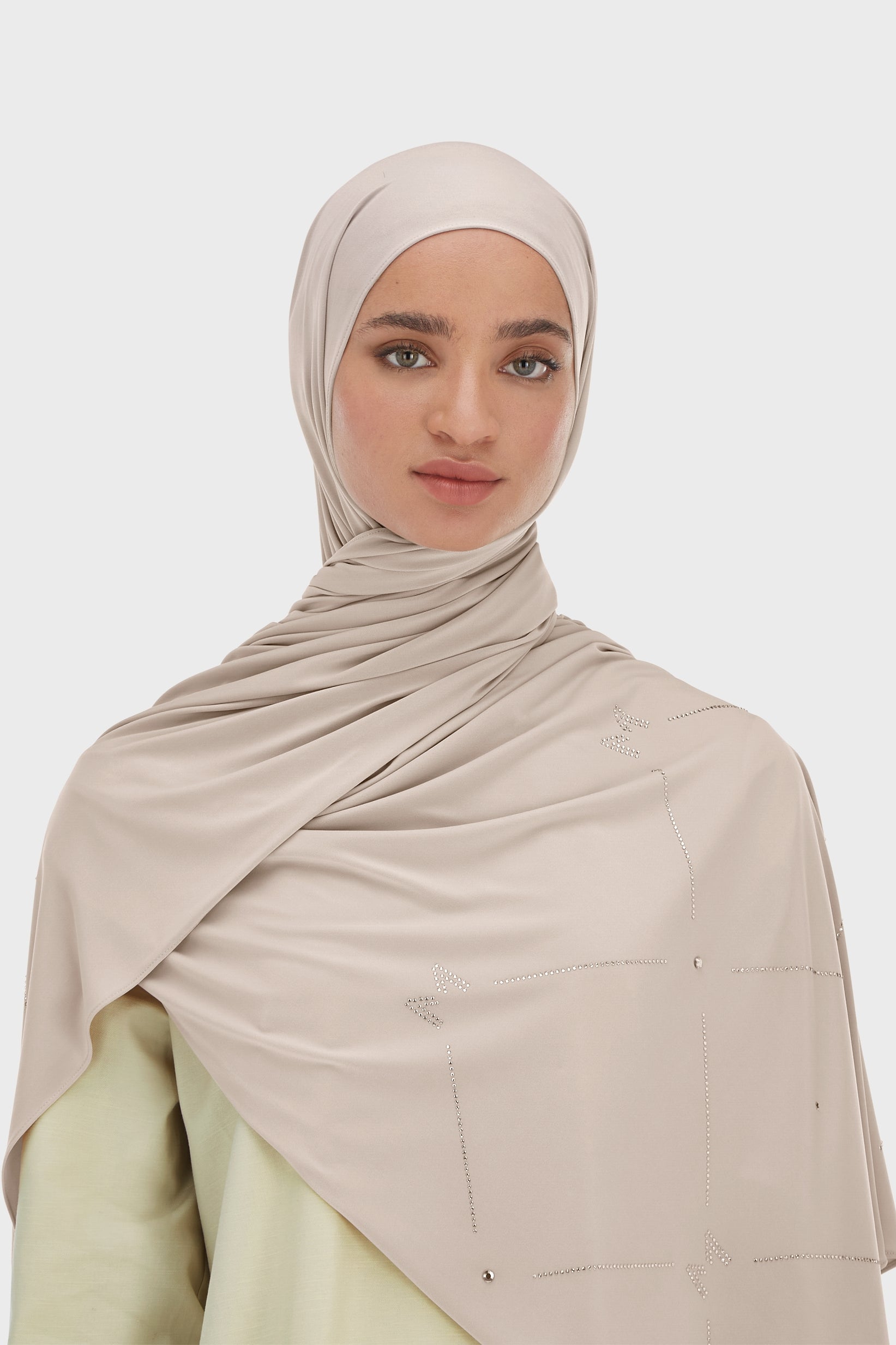 The Pearl Monogram - Premium Jersey | Grey Tan