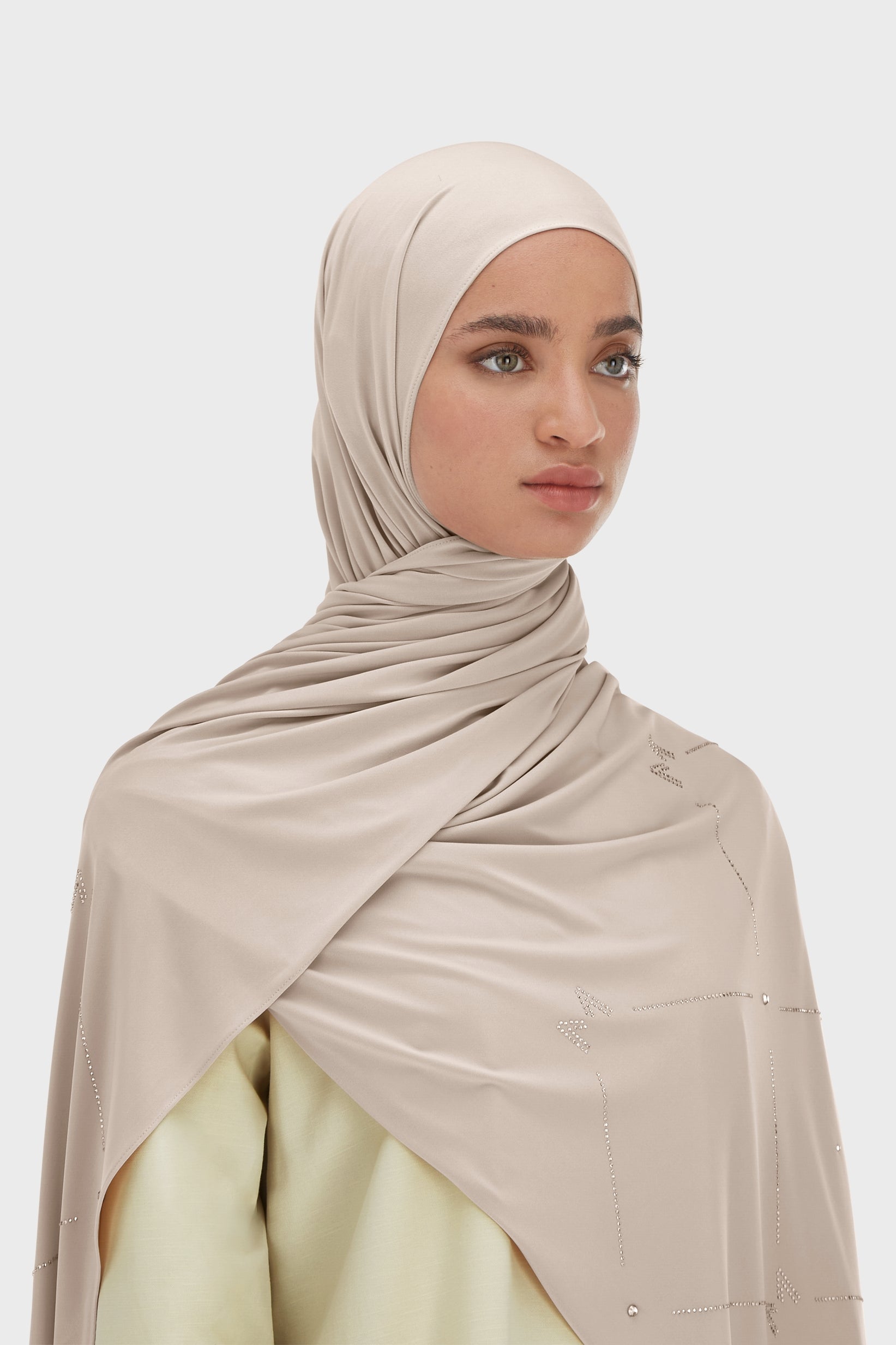 The Pearl Monogram - Premium Jersey | Grey Tan