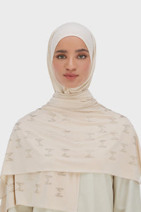 Premium Jersey Scarf | Sand
