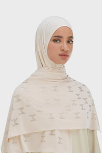 Premium Jersey Scarf | Sand