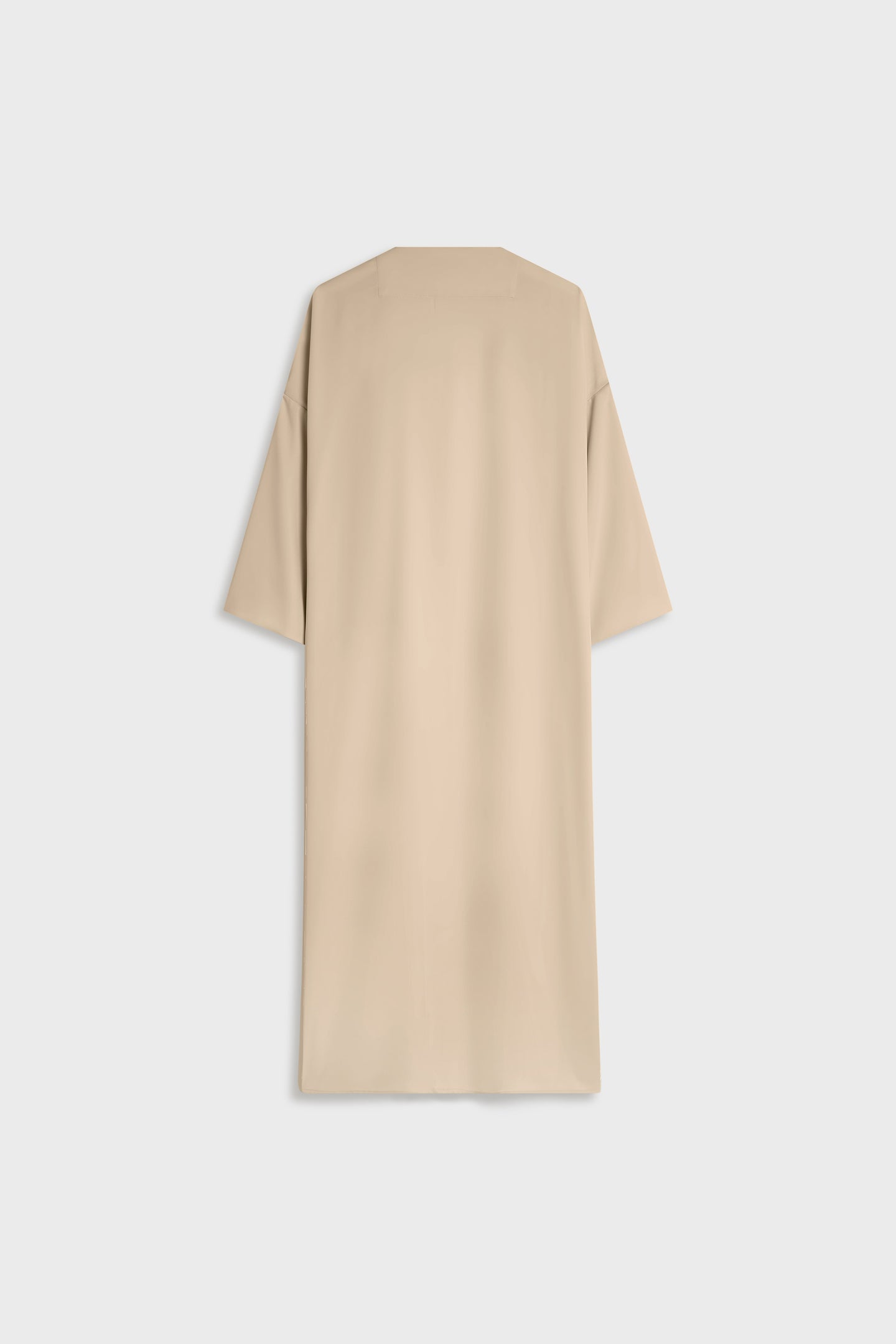 Woven Abaya Short | Warm Butter