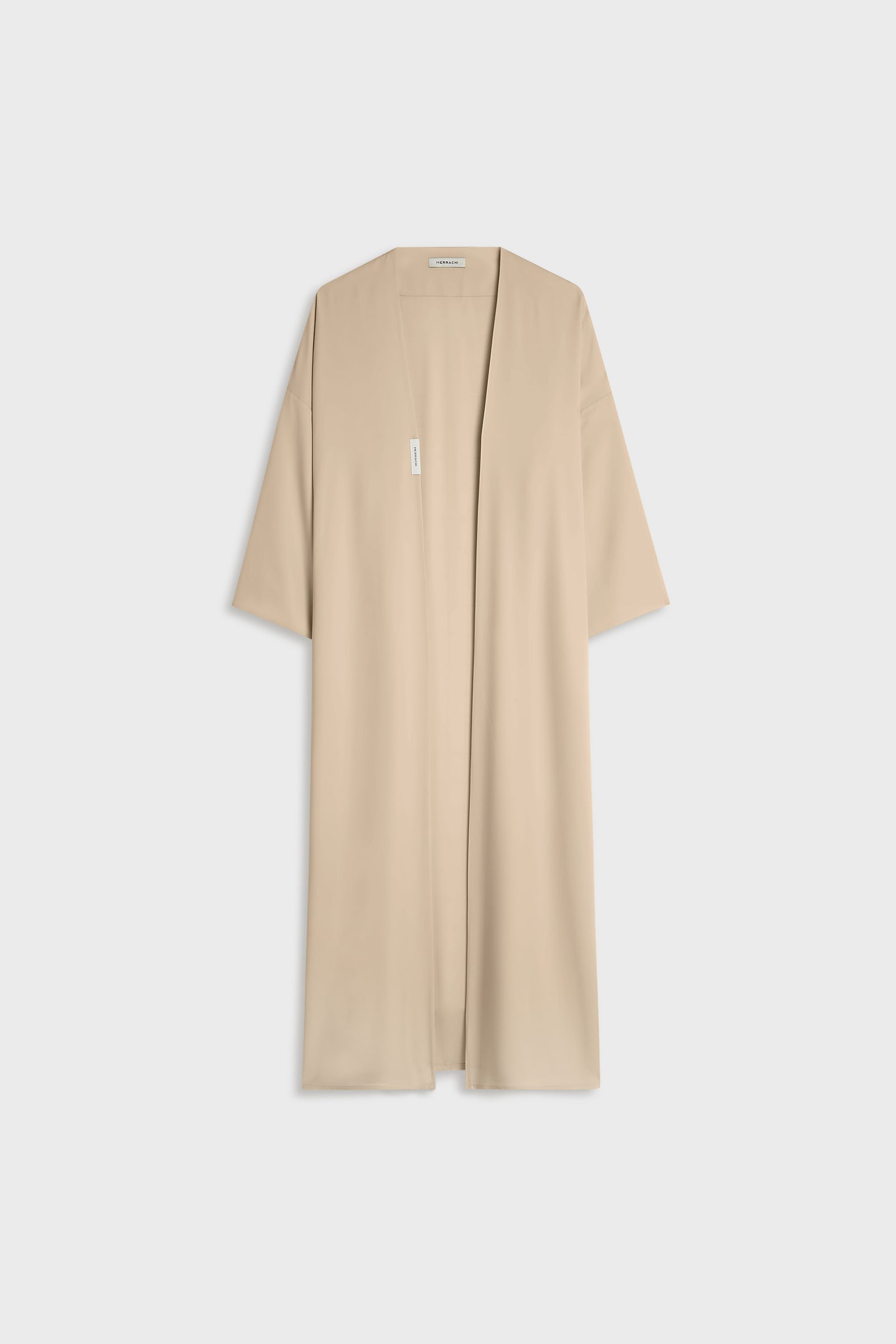 Woven Abaya Short | Warm Butter