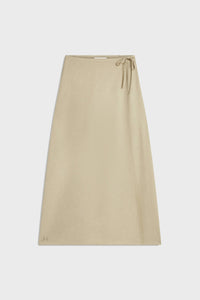 Wrap Skirt | Warm Khaki