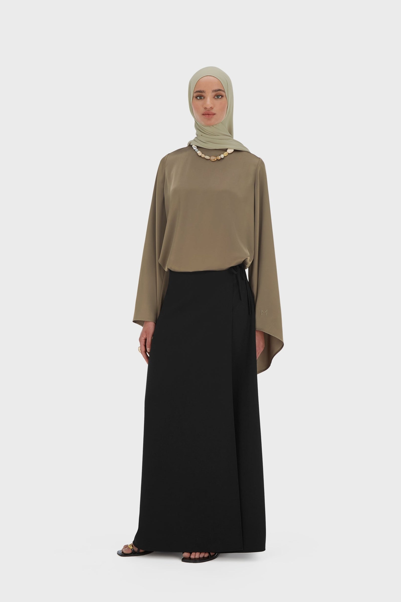 Wrap Skirt | Black