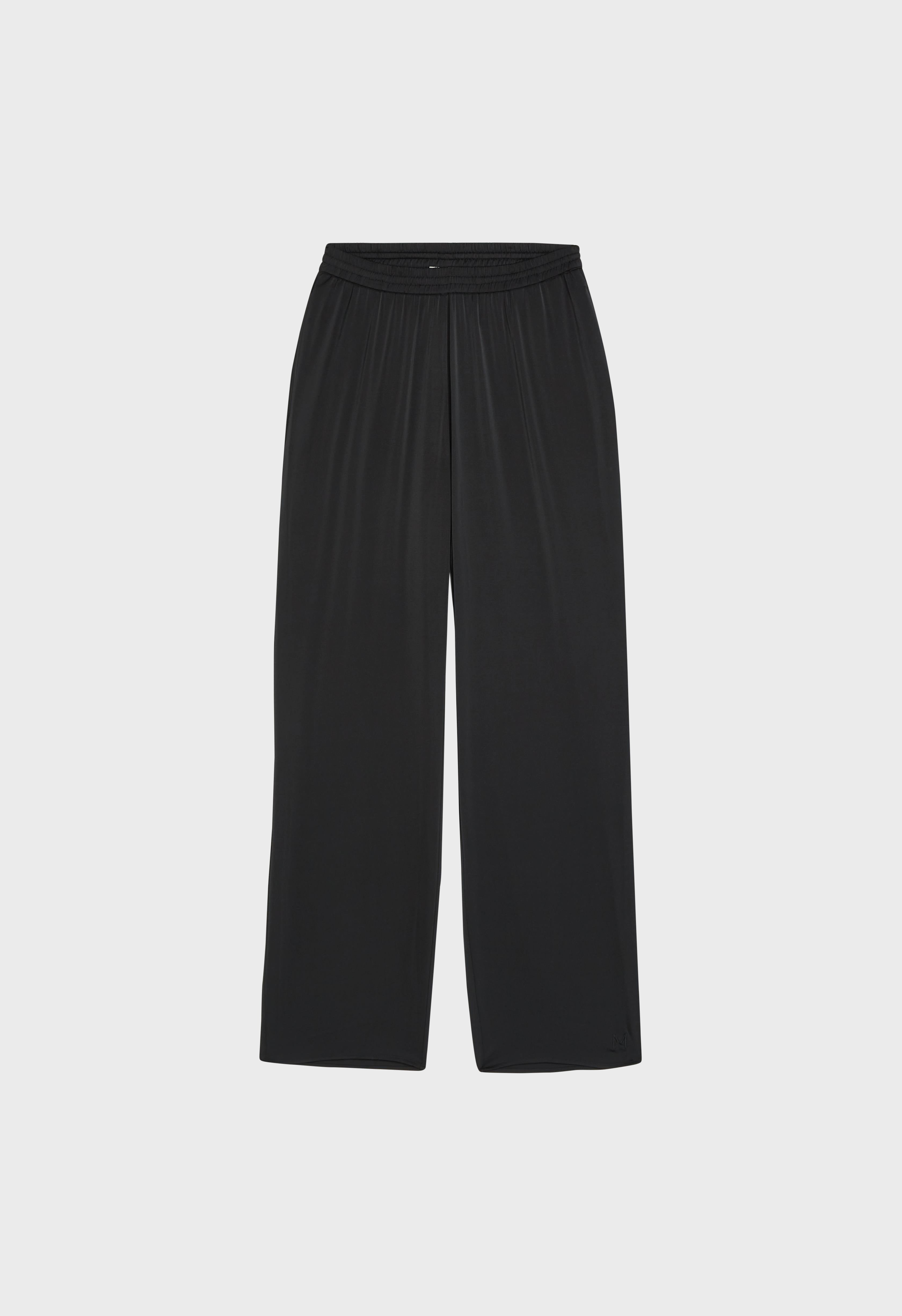 Satin Pants | Soft Black