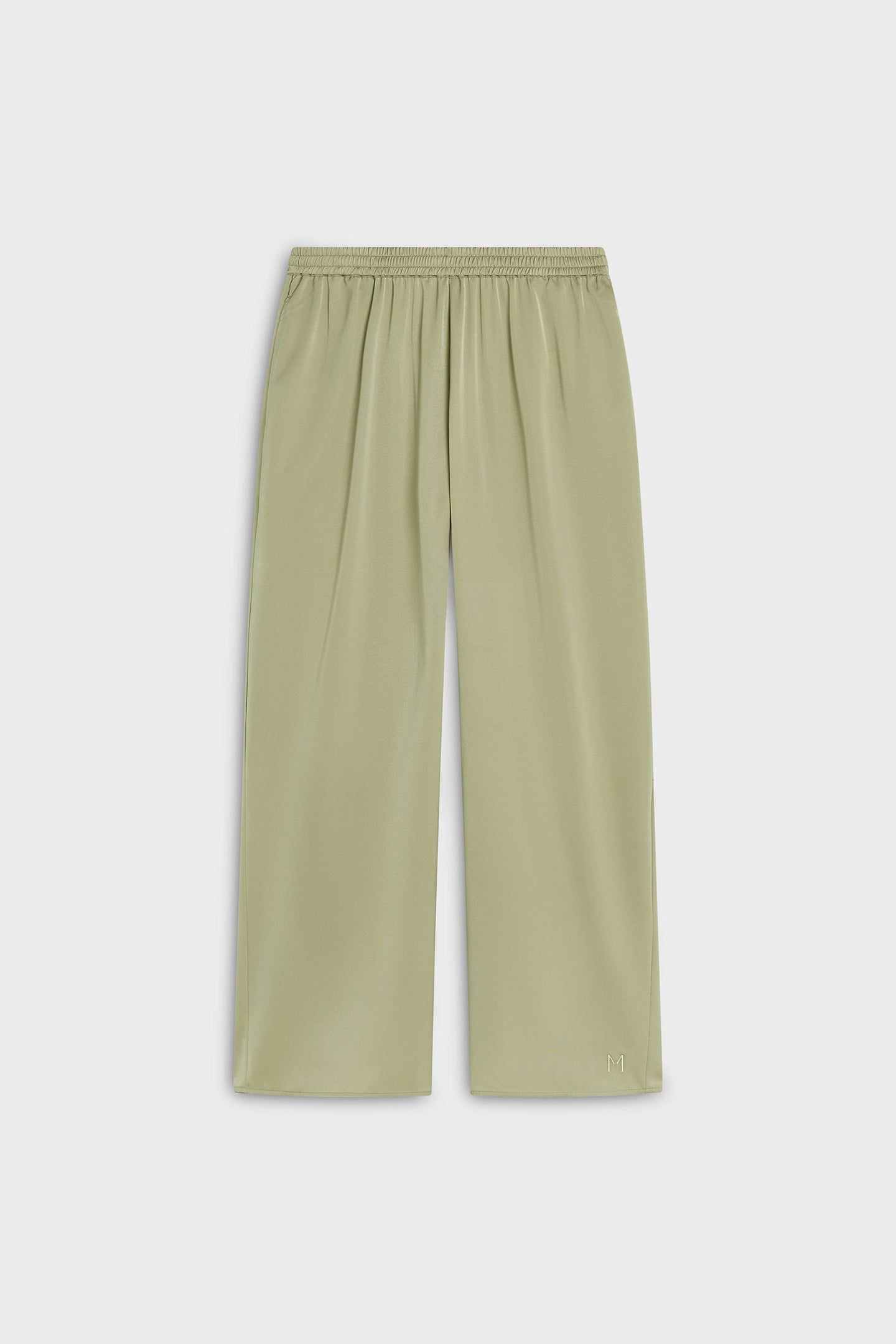 Satin Pants | Sage