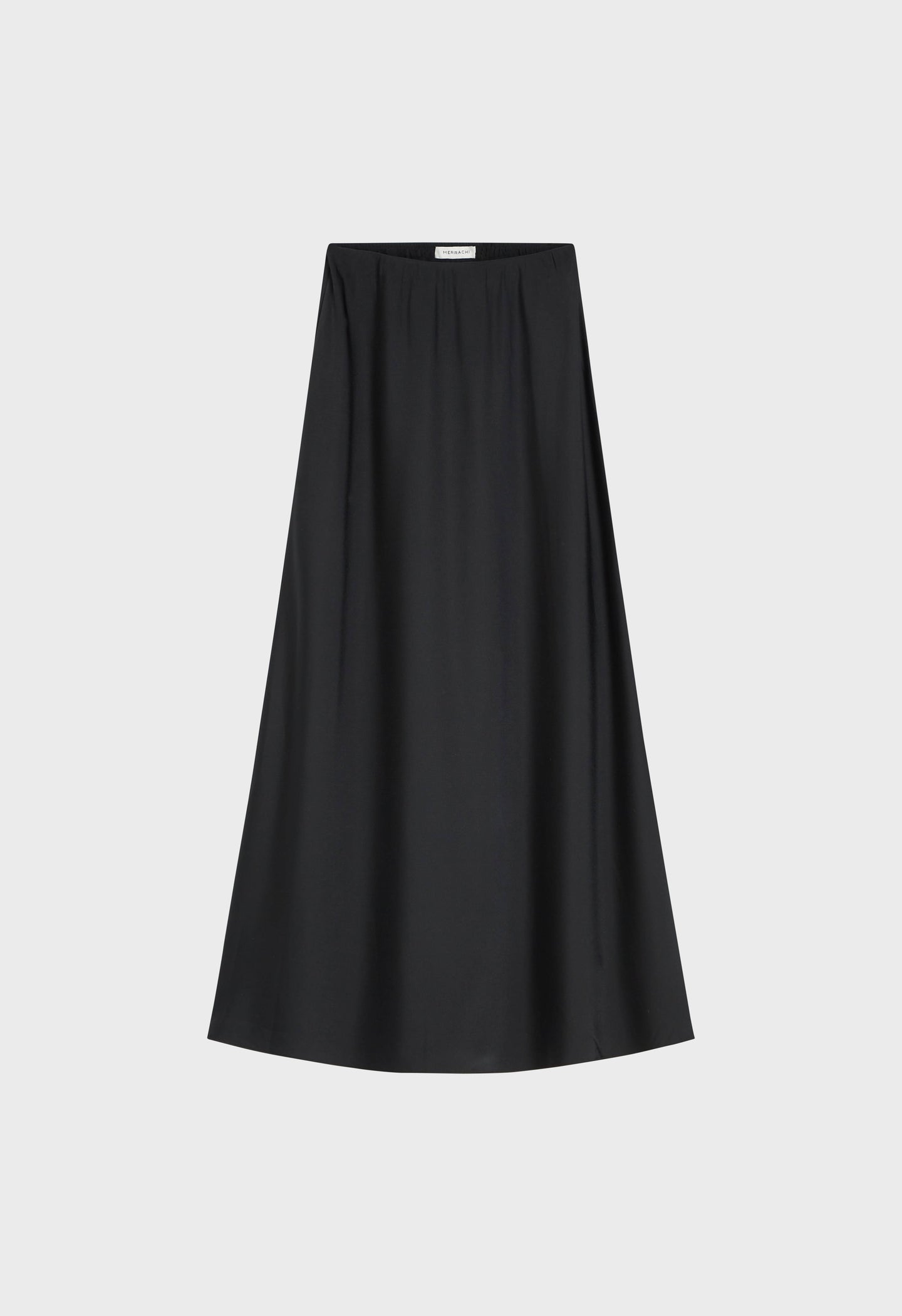 Satin Skirt | Black