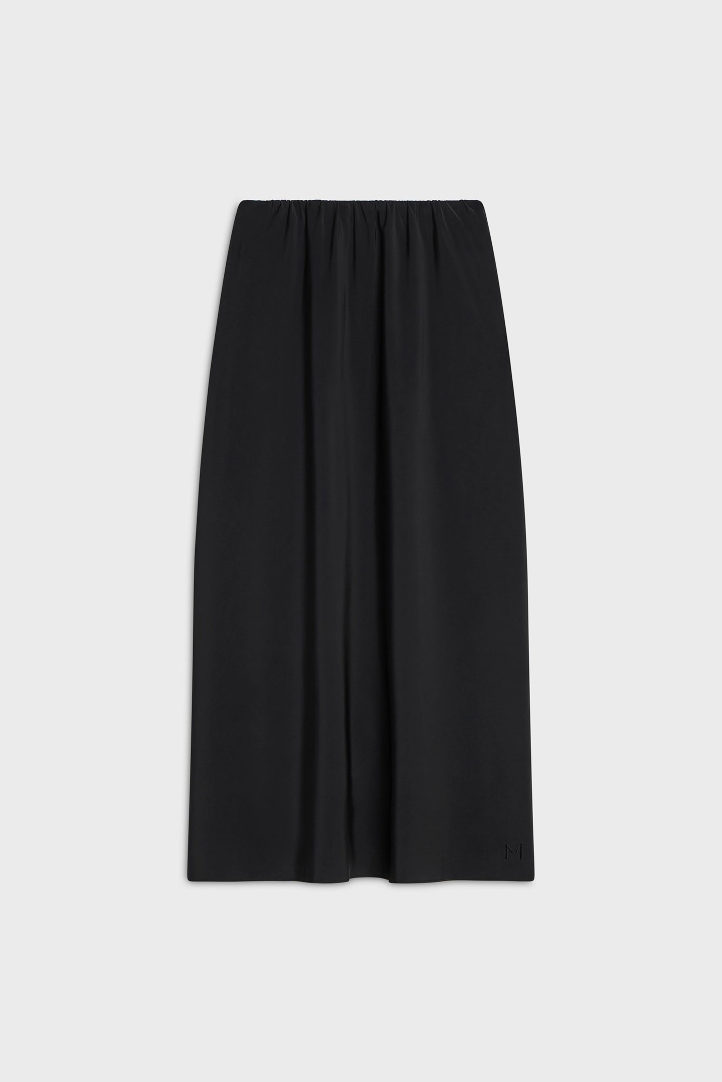 Satin Skirt | Soft Black