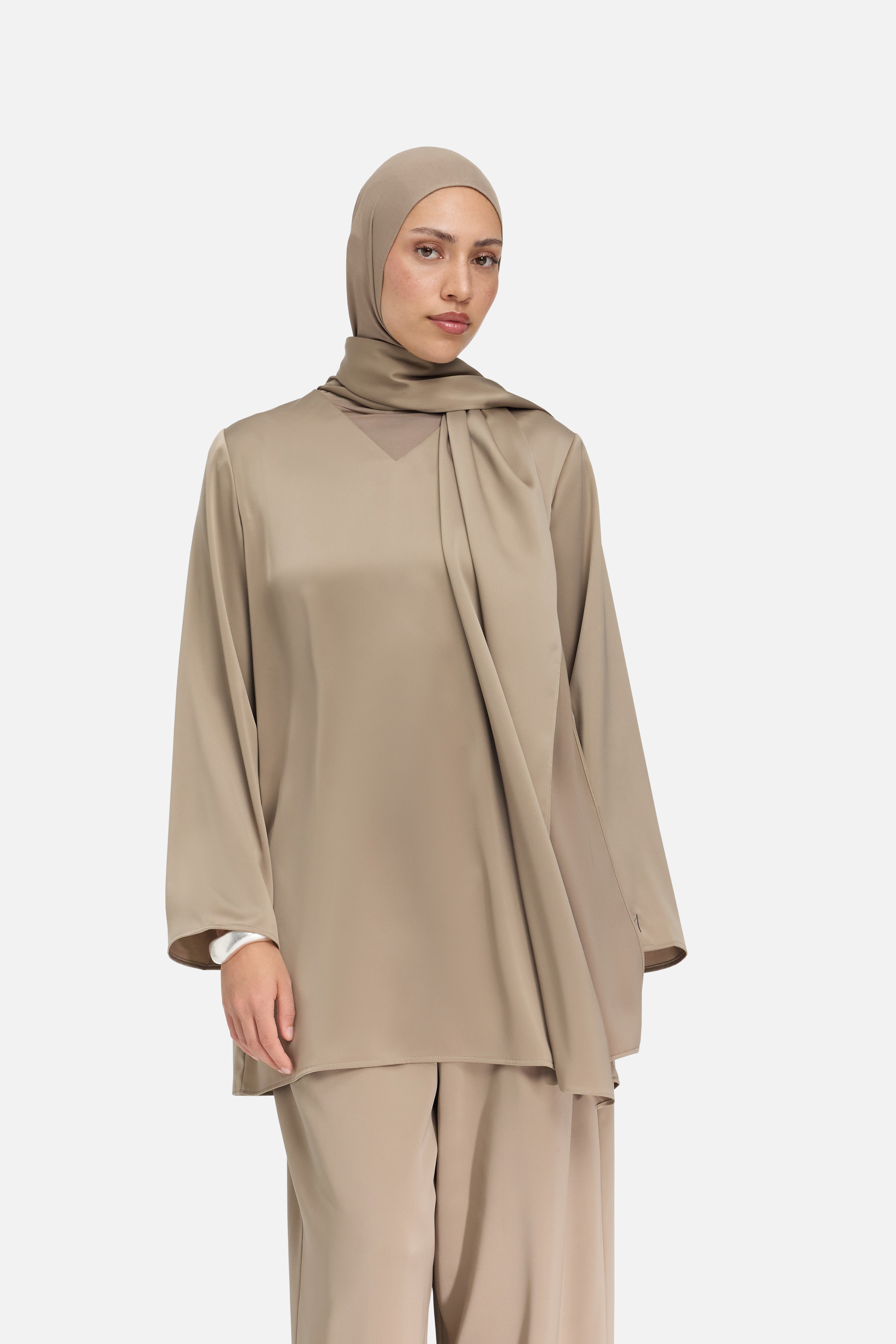 Shawl Shirt | Khaki