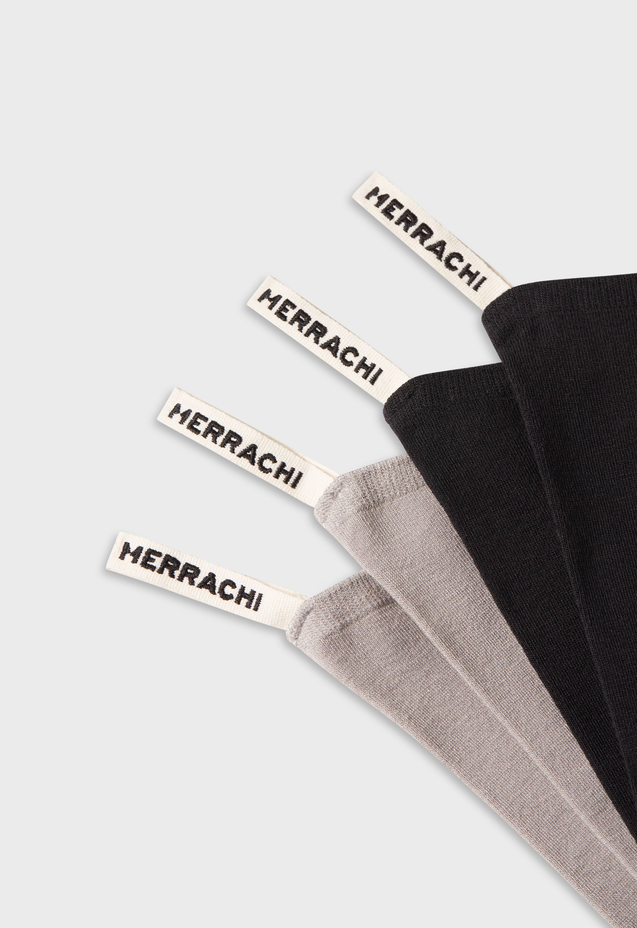 Socks 2 Pack | Black / Pebble